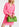 Neon pink mini wrap dress Faume - seconde main
