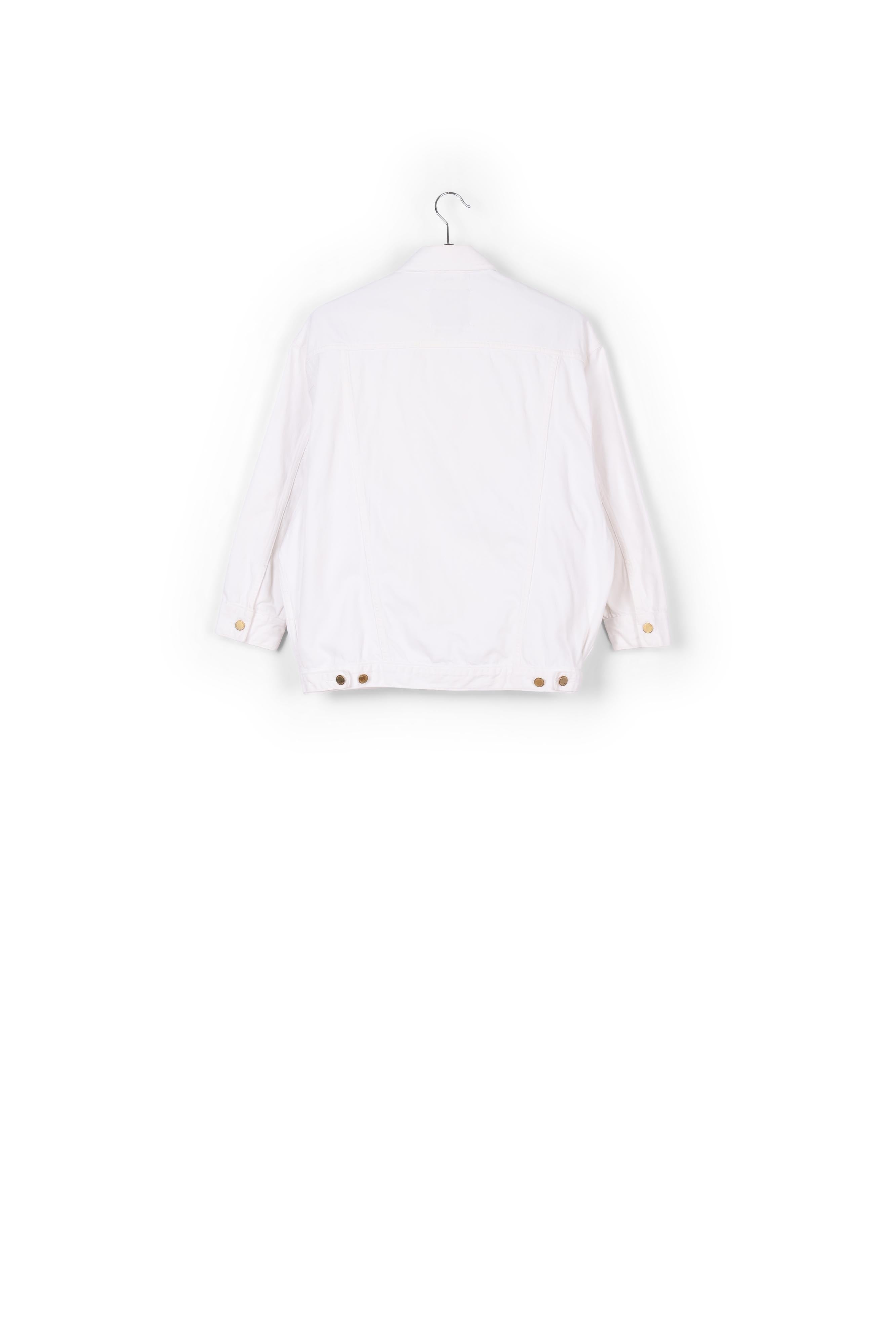 Veste en jean oversize blanc cassé RE—SSENTIEL | Essentiel second hand