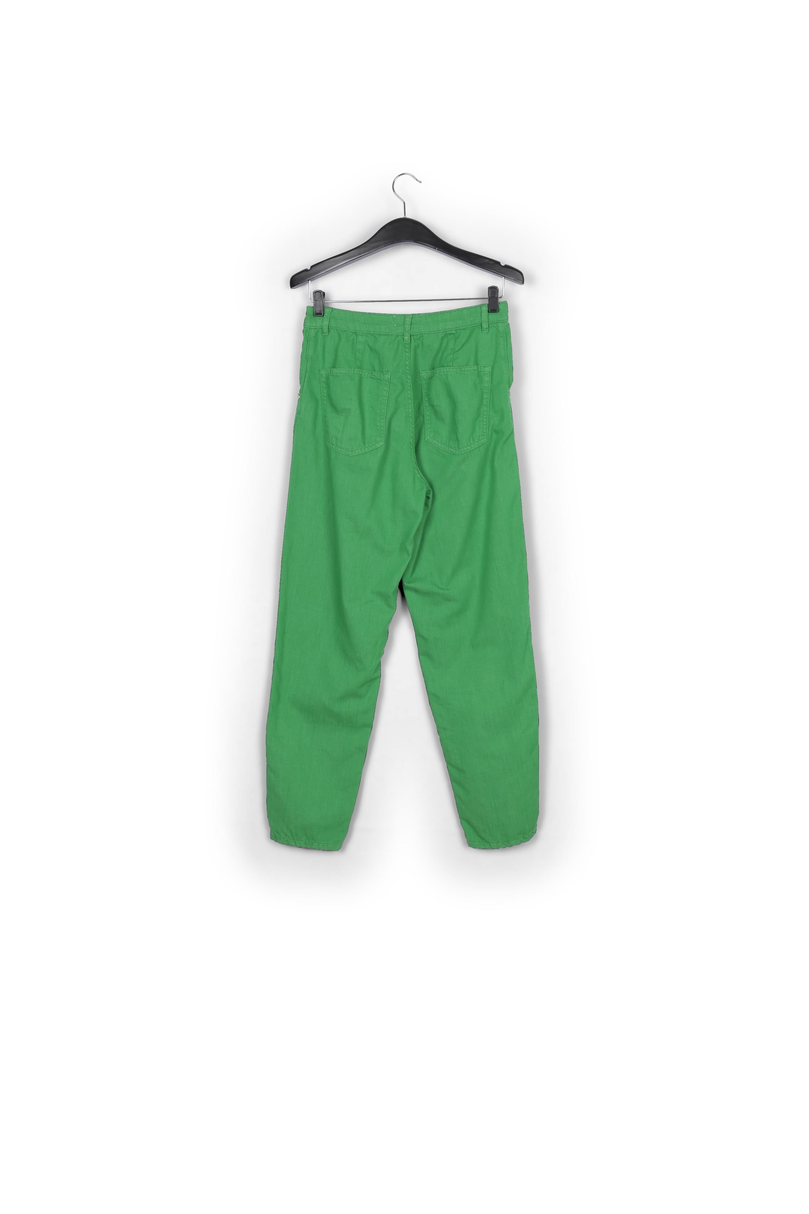 Jean vert à coupe ample RE—SSENTIEL | Essentiel second hand