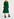 Dark green midi-length dress Faume - seconde main