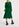 Robe midi vert foncé Faume - seconde main