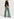 Green, fuchsia and blue sequined flared pants Faume - seconde main