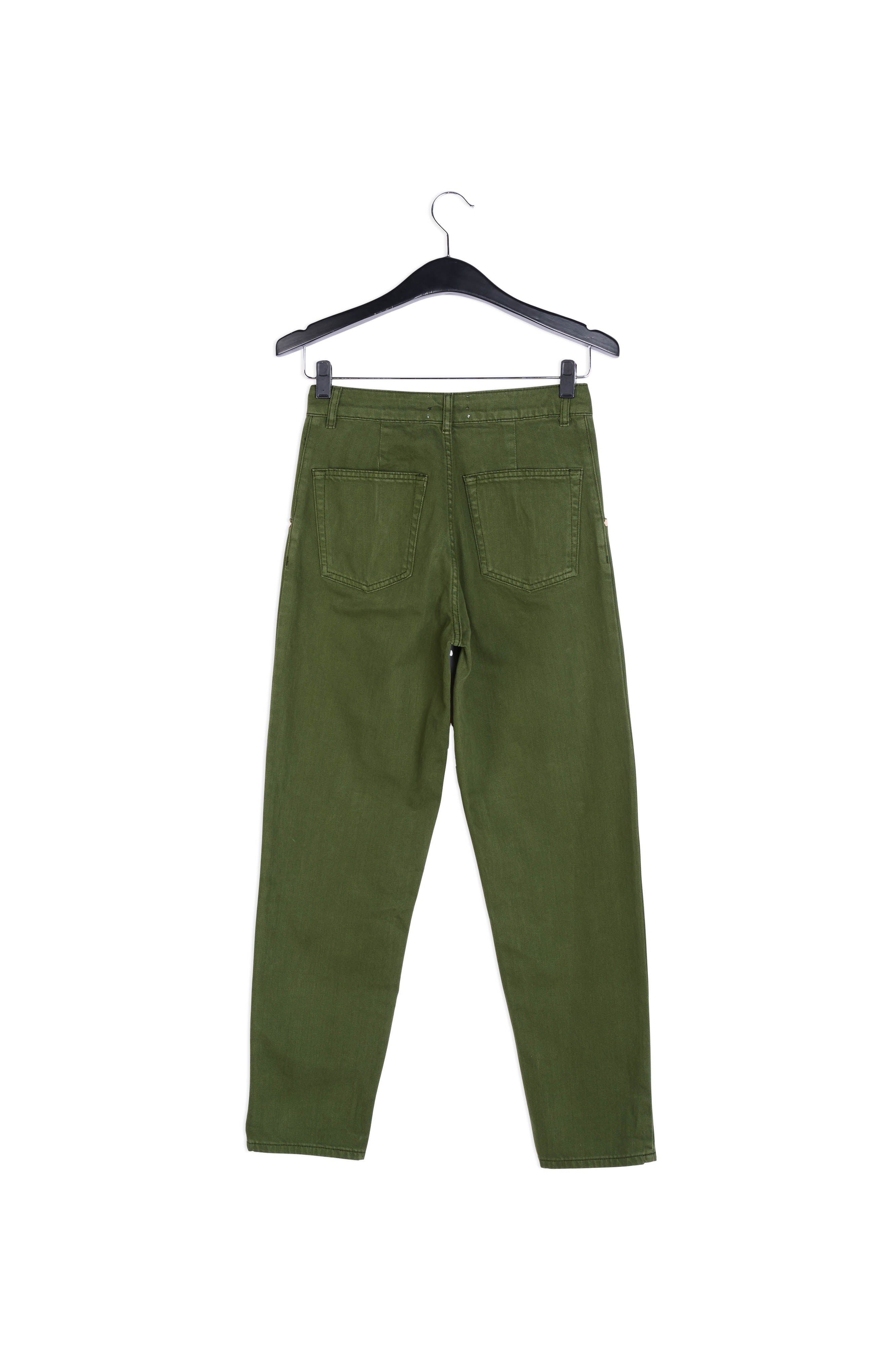 Pine green tapered jeans RE—SSENTIEL | Essentiel second hand