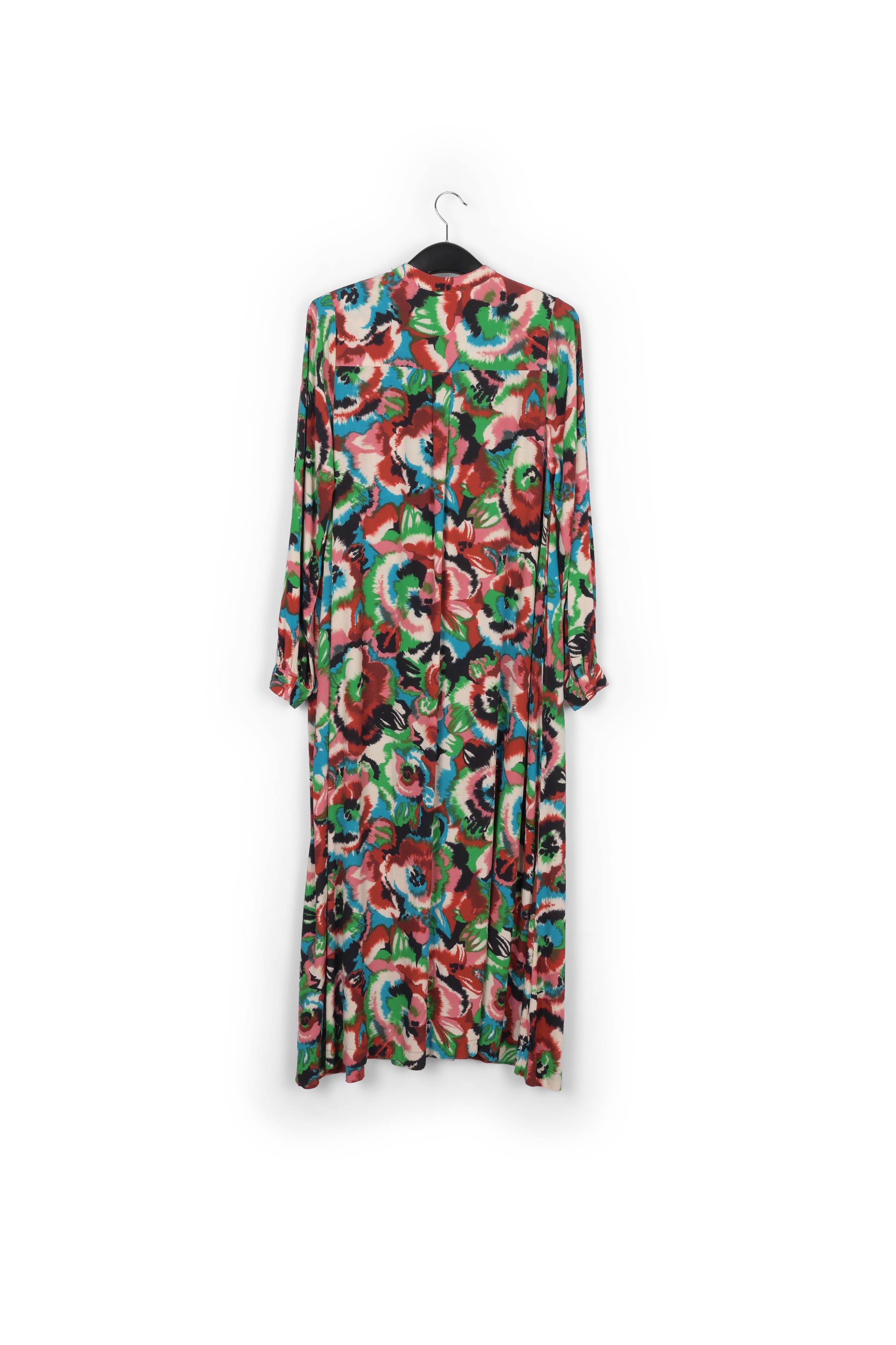 Robe chemise multicolore à imprimé fleuri RE—SSENTIEL | Essentiel second hand