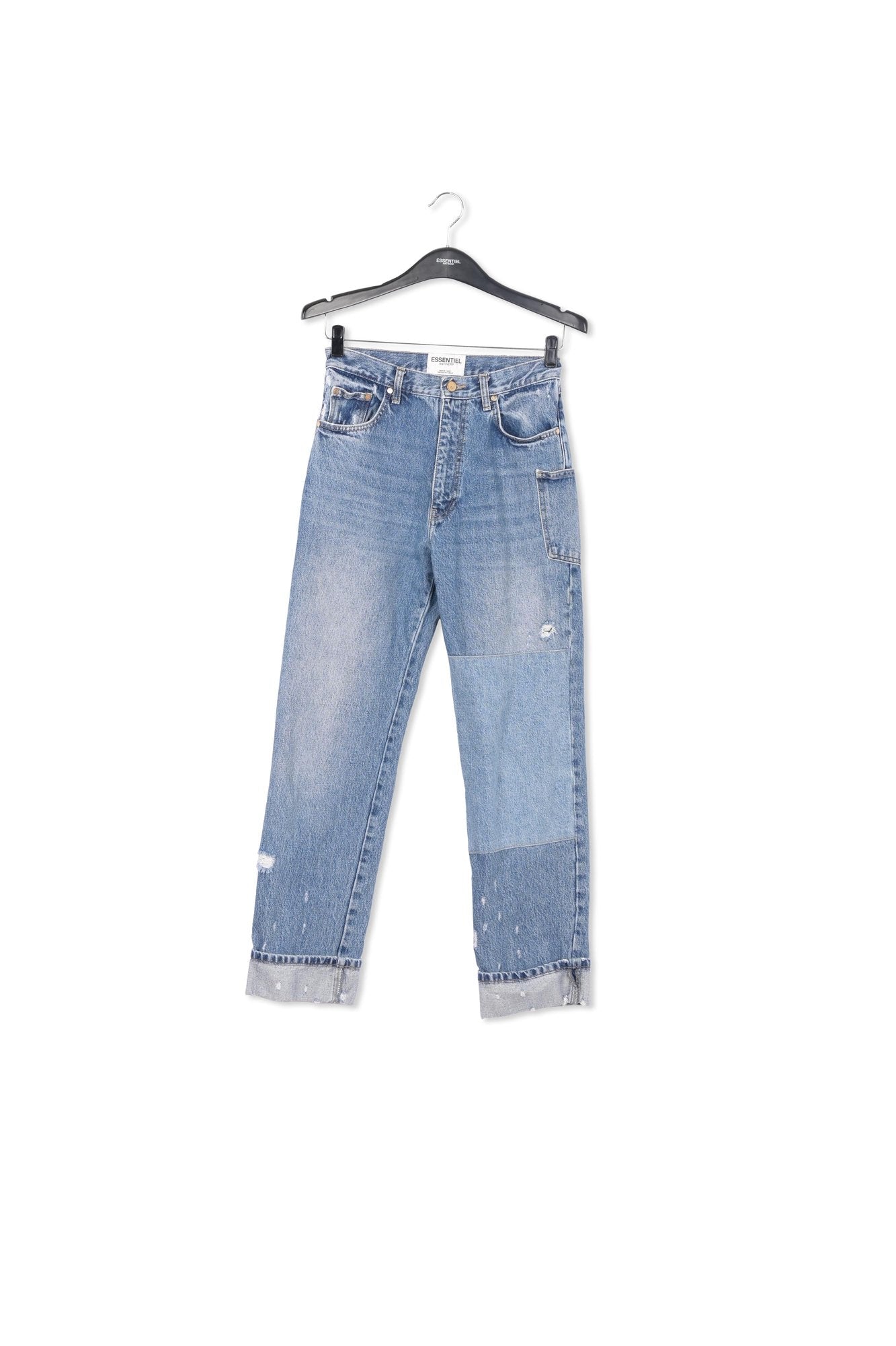 Zarmadillo straight blue denim RE—SSENTIEL | Essentiel second hand