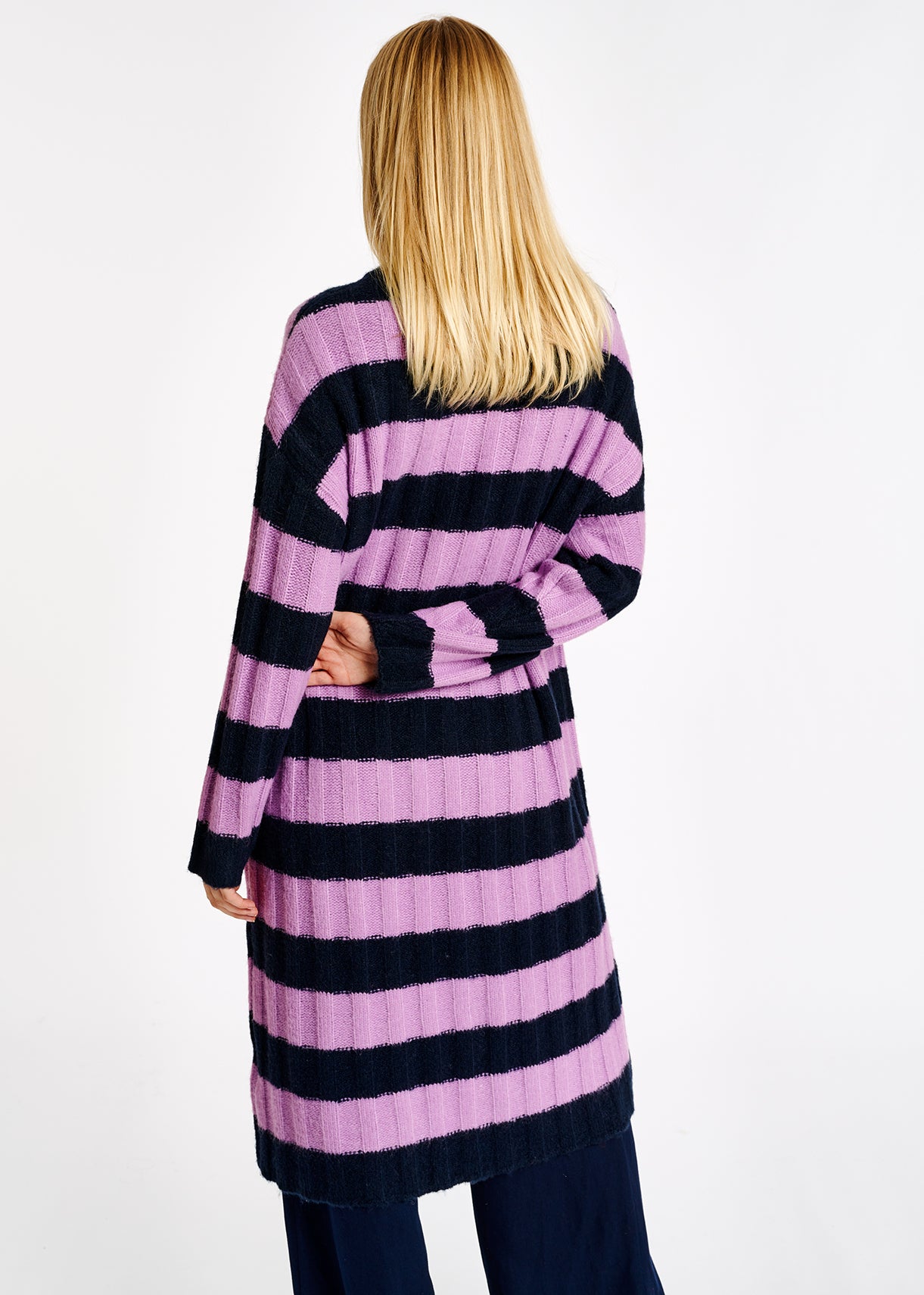 Astripes long dress RE—SSENTIEL | Essentiel second hand