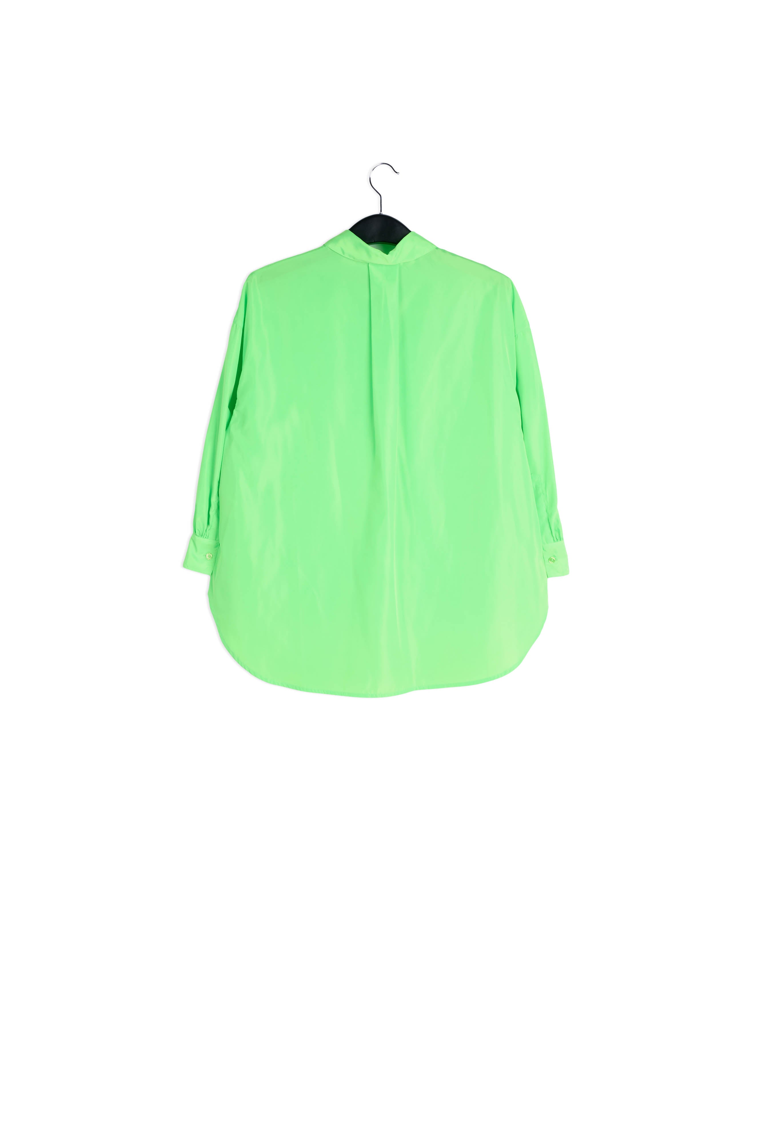 Neon green loose-fit shirt RE—SSENTIEL | Essentiel second hand