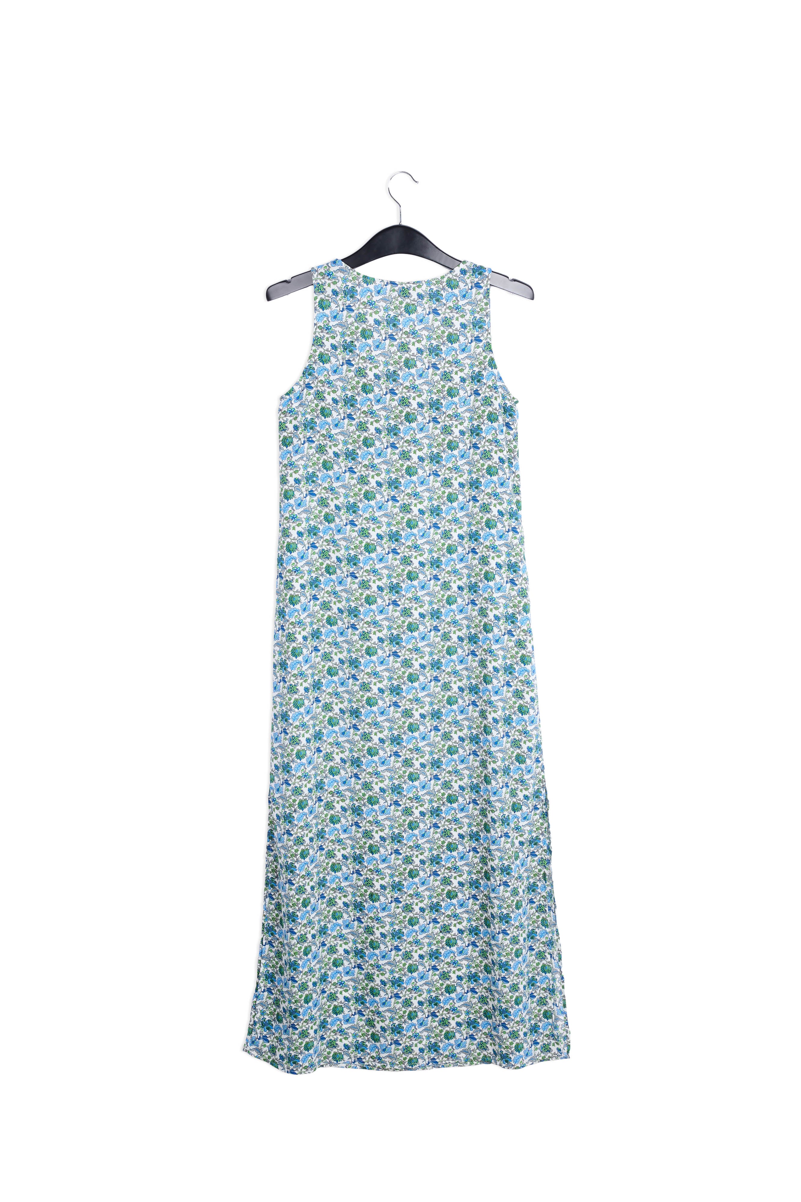 Floral print sleeveless maxi dress with rhinestones RE—SSENTIEL | Essentiel second hand