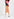 Orange and red flower print side slit skirt Faume - seconde main
