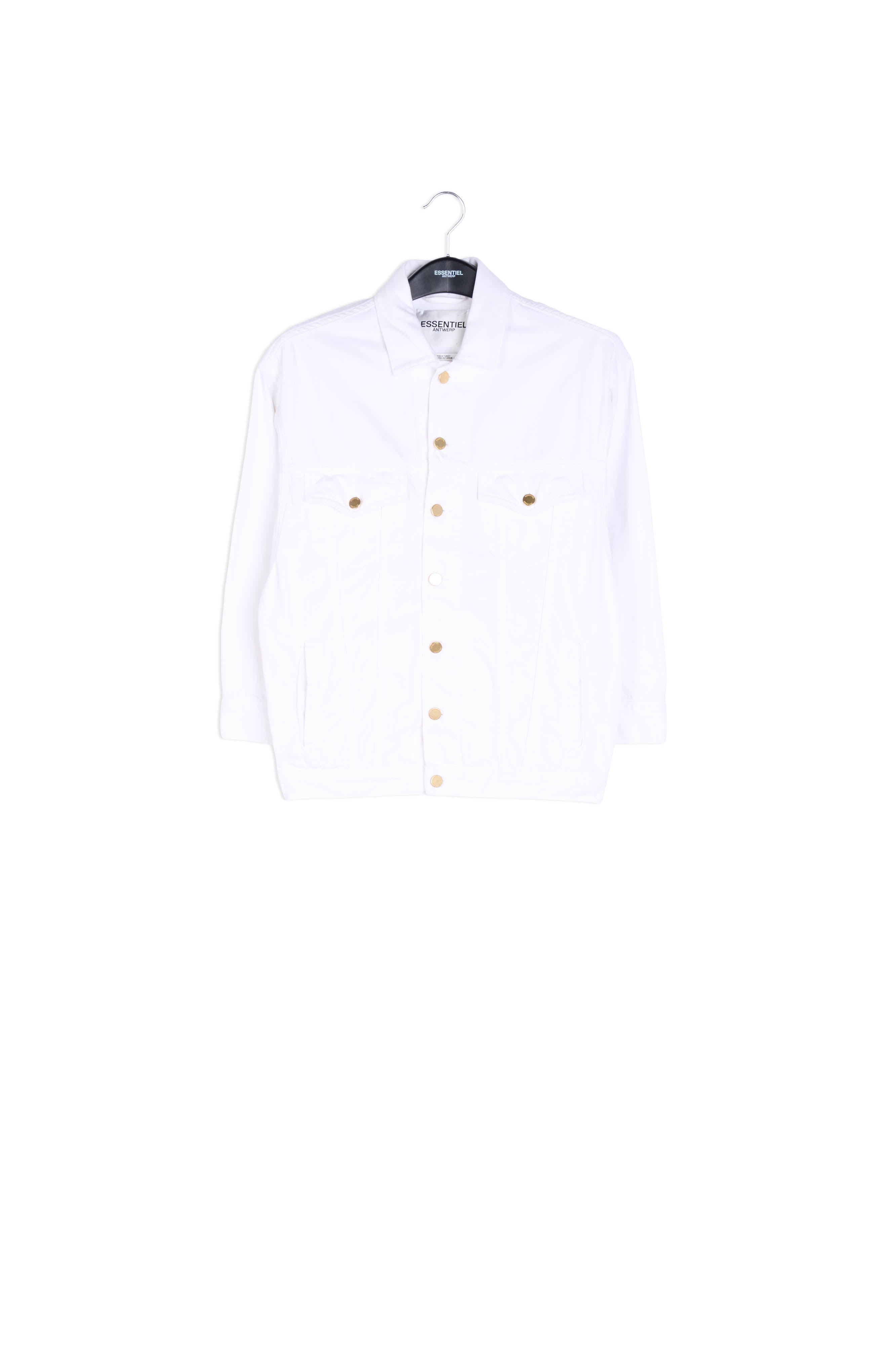 Veste en jean oversize blanc cassé RE—SSENTIEL | Essentiel second hand