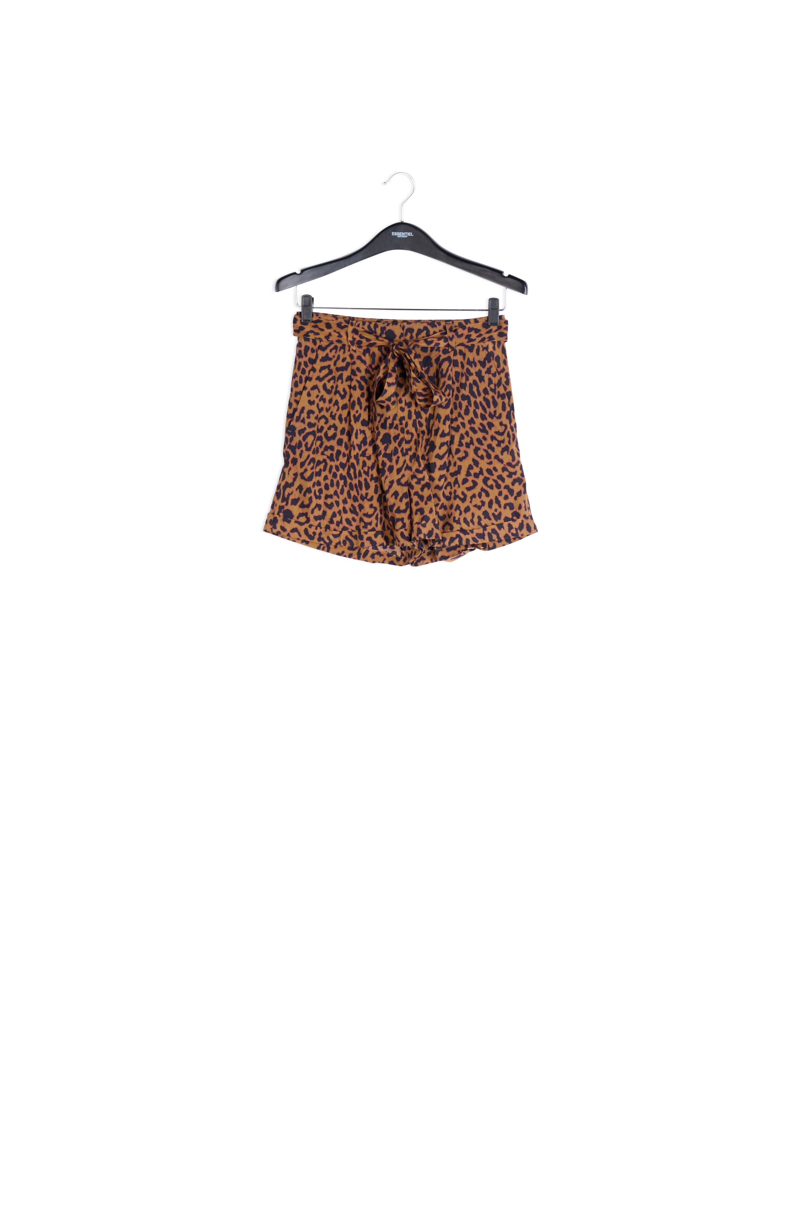 Leopard print shorts RE—SSENTIEL | Essentiel second hand