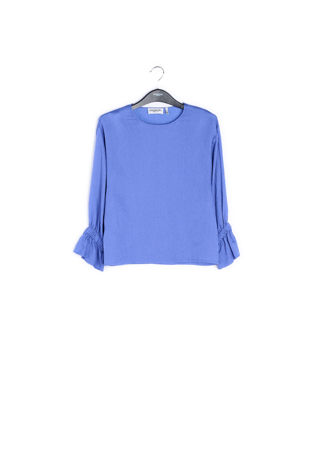 Top bleu clair avec manches oversize RE—SSENTIEL | Essentiel second hand