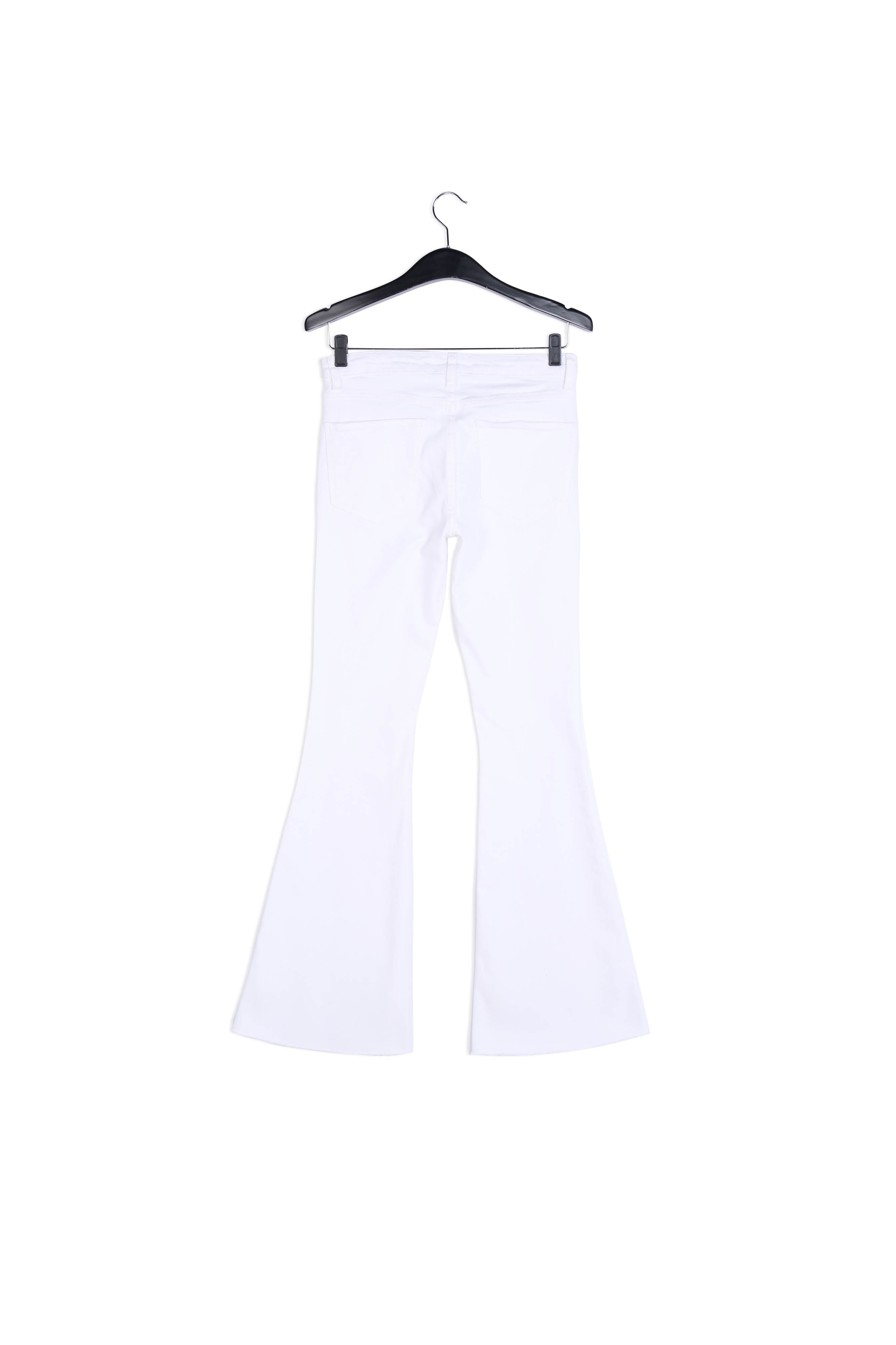 White high-rise flared jeans RE—SSENTIEL | Essentiel second hand