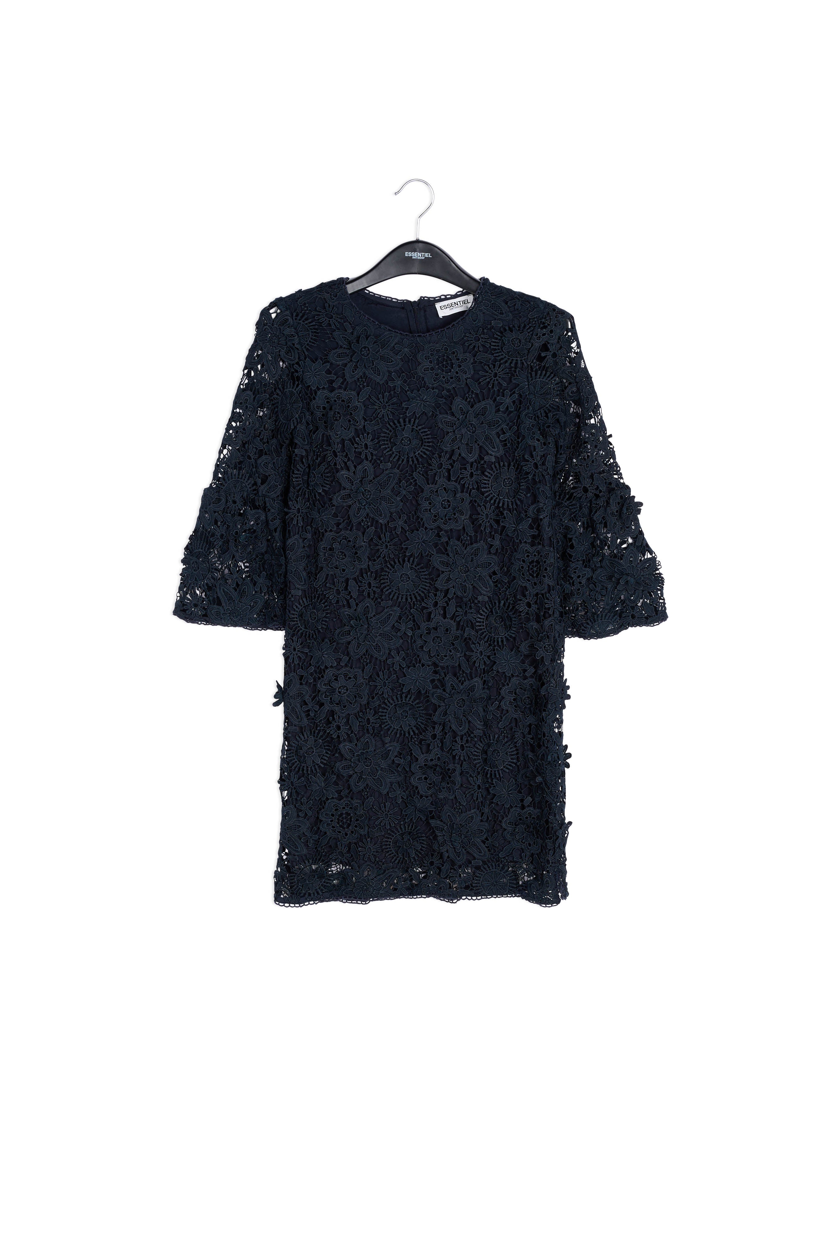 Jurk Marine blauw RE—SSENTIEL | Essentiel second hand