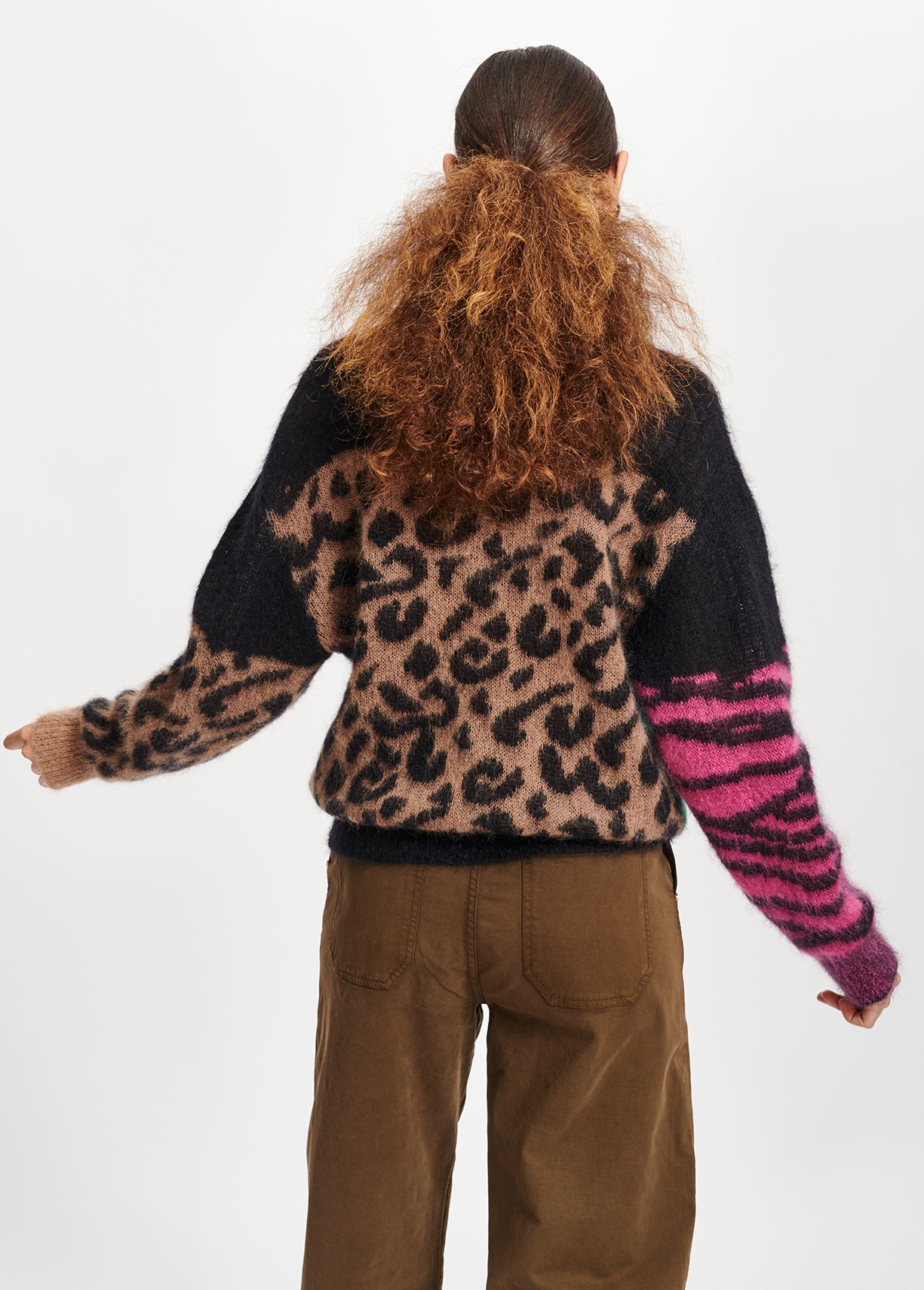 Jacquard v neck RE—SSENTIEL | Essentiel second hand