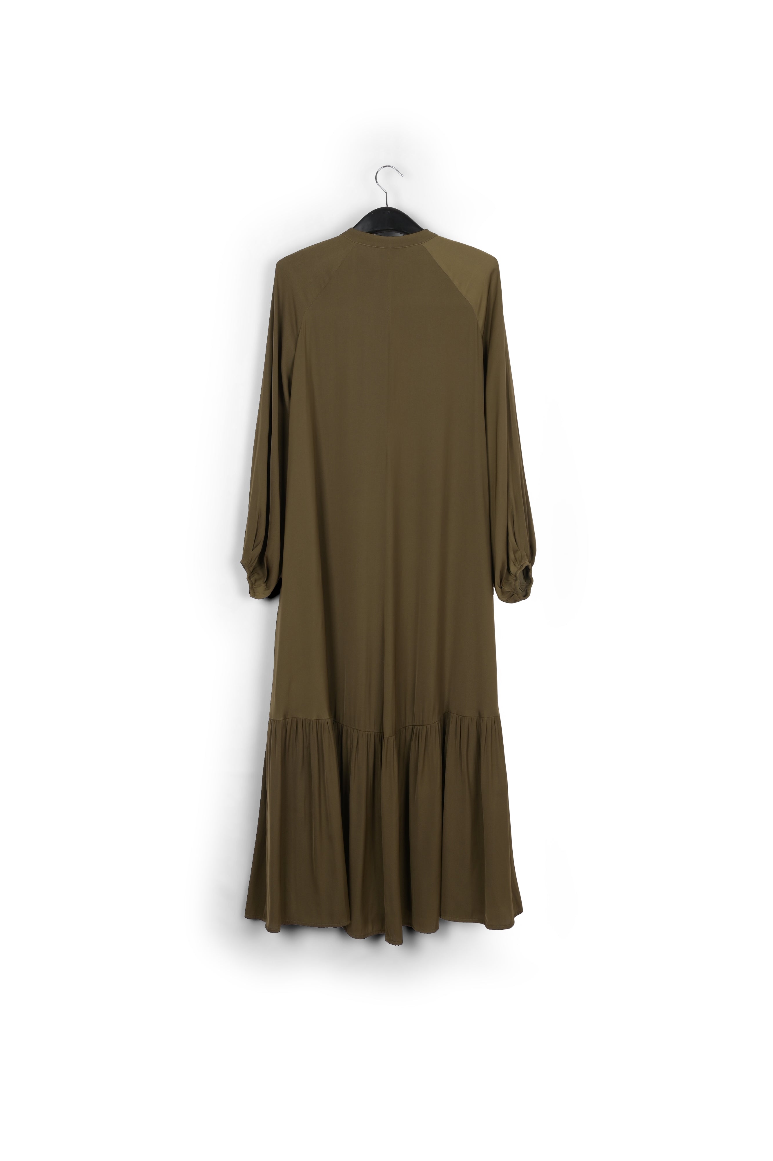 Lilac long-sleeved maxi dress RE—SSENTIEL | Essentiel second hand