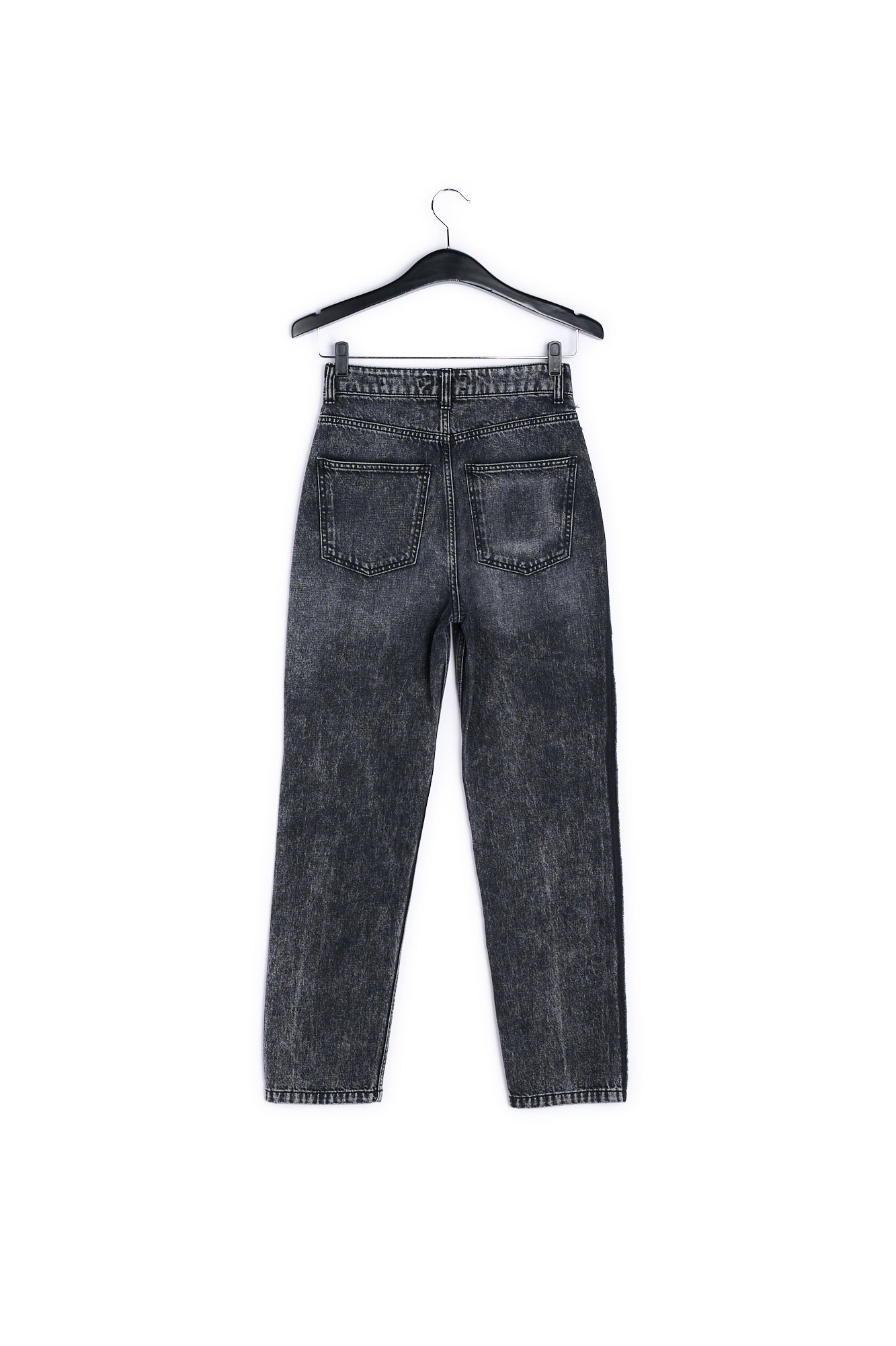 Dark grey straight leg jeans RE—SSENTIEL | Essentiel second hand