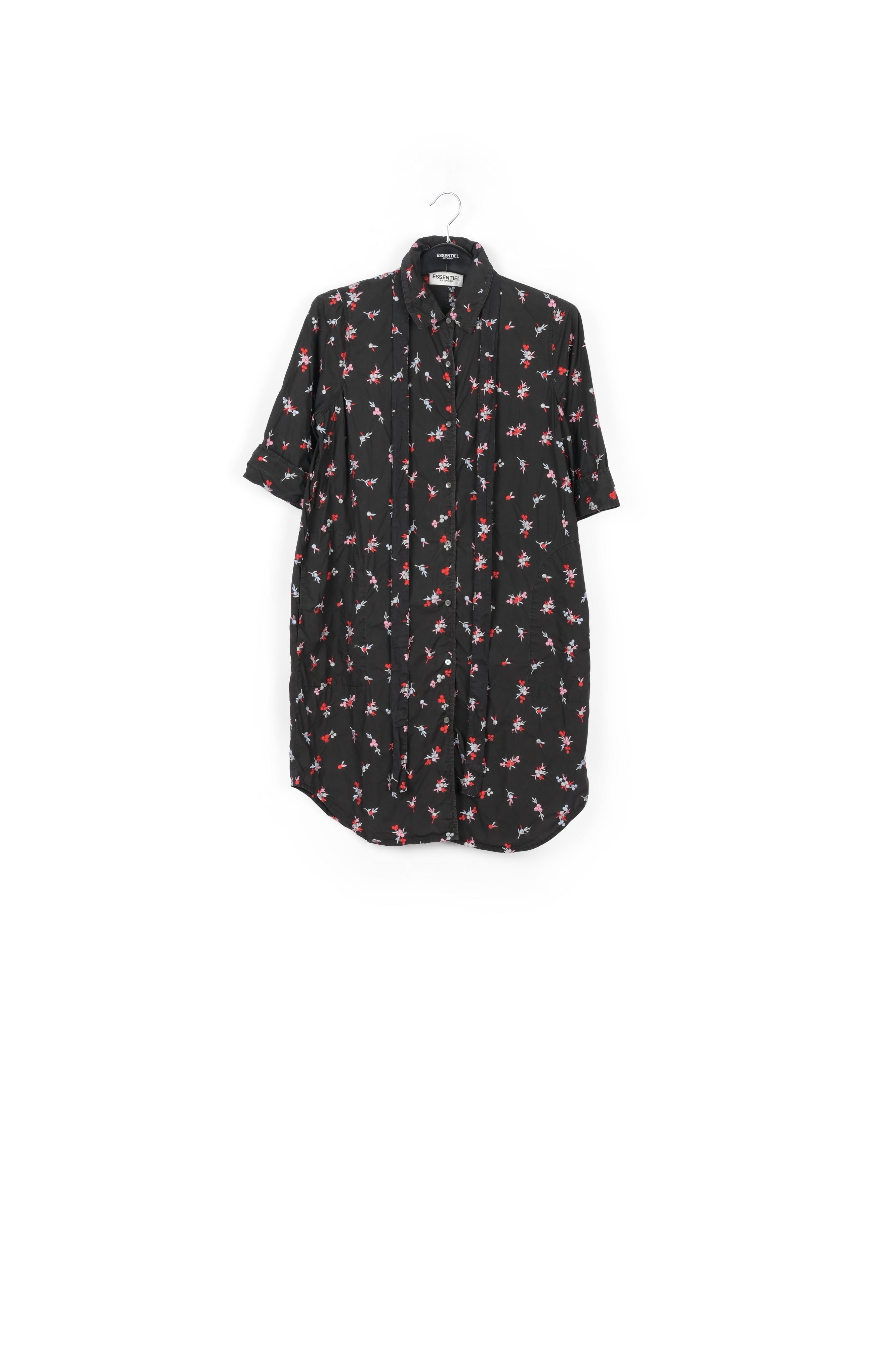 Robe chemise recouverte de broderies RE—SSENTIEL | Essentiel second hand