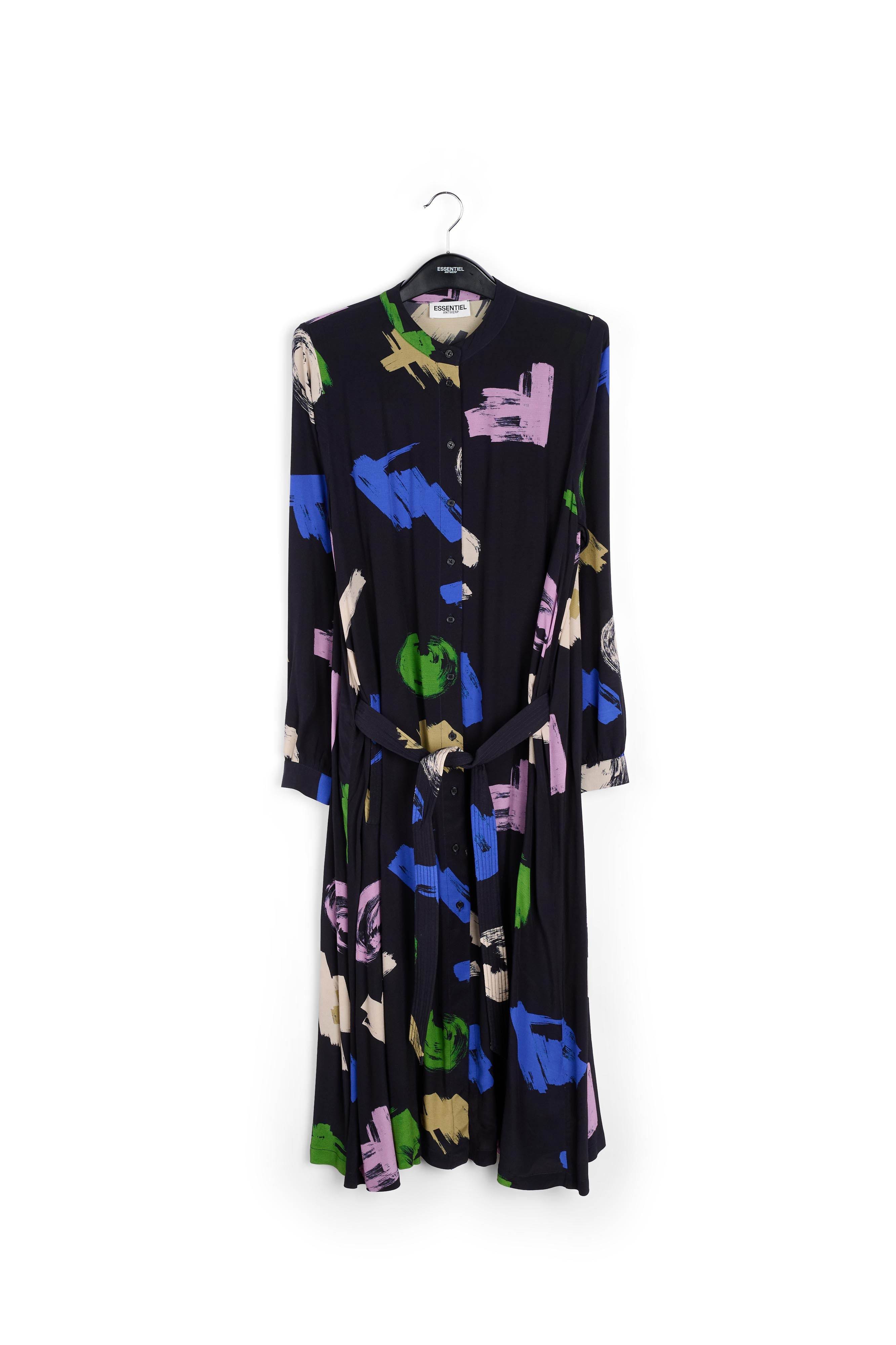 Aspiration wijde midijurk RE—SSENTIEL | Essentiel second hand