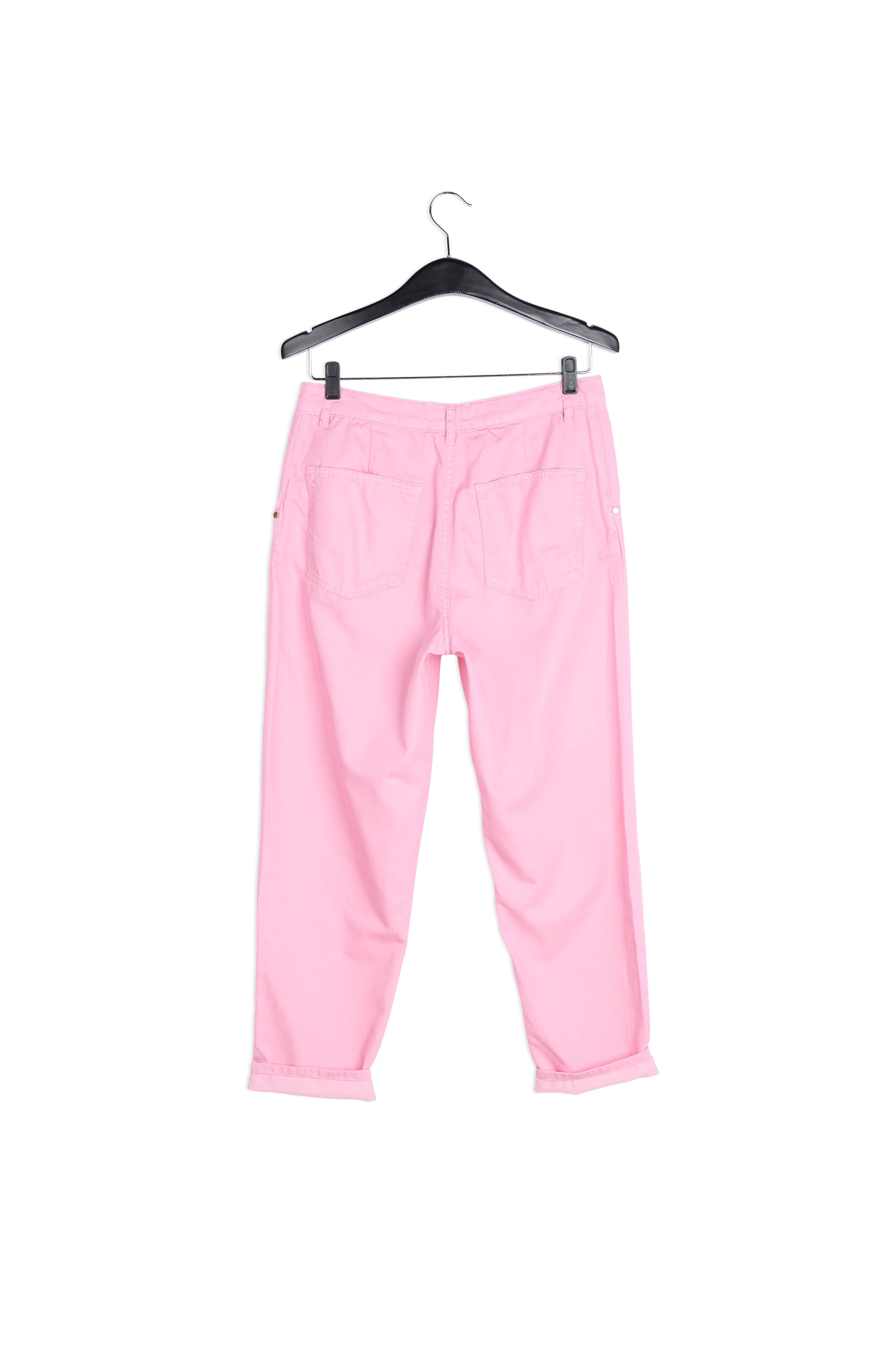 Light pink loose-fit denim pants RE—SSENTIEL | Essentiel second hand