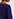Dark blue sweater with pleat details Faume - seconde main