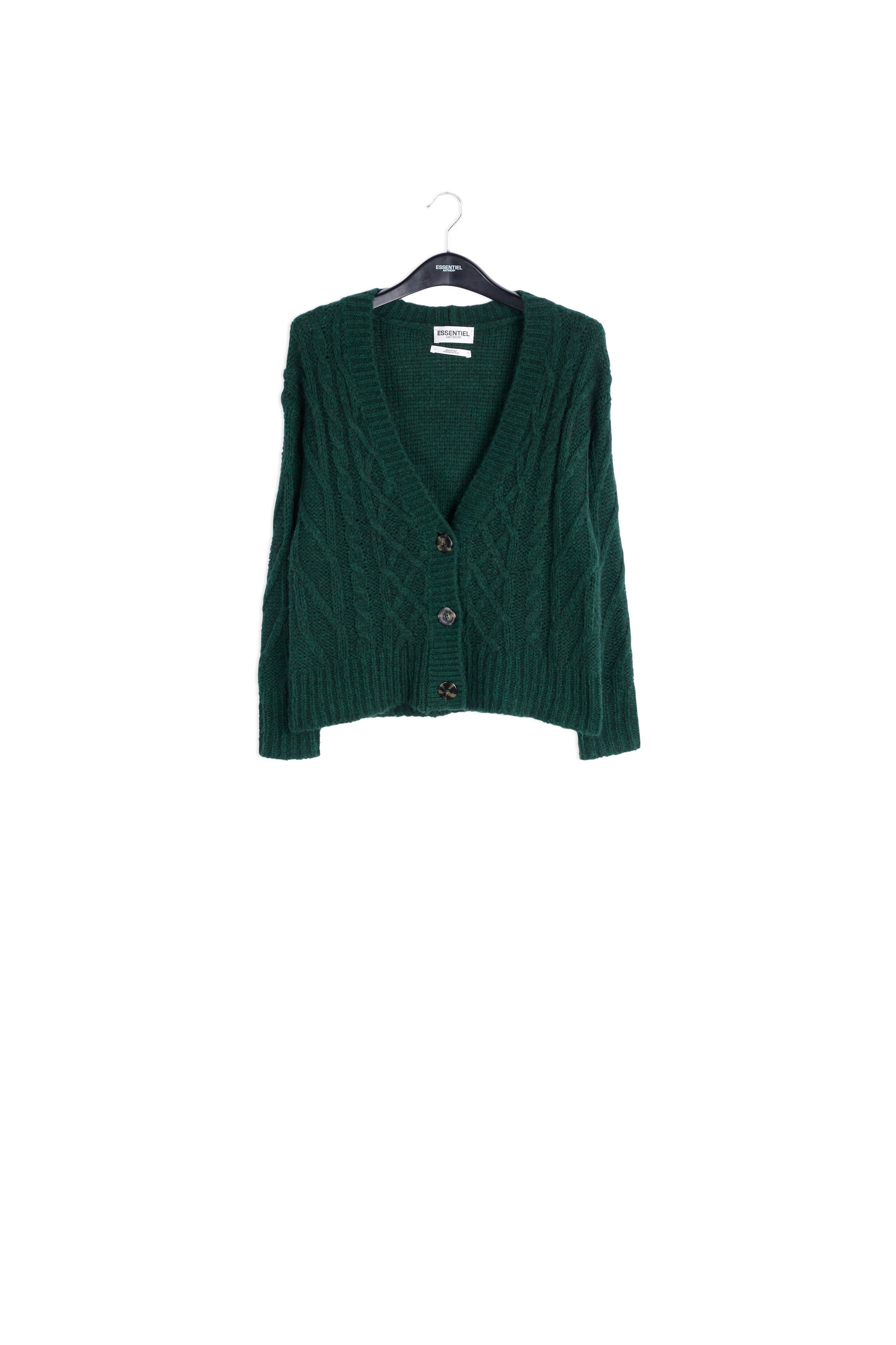 Soft cable cardigan RE—SSENTIEL | Essentiel second hand