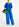Top oversize bleu foncé Faume - seconde main
