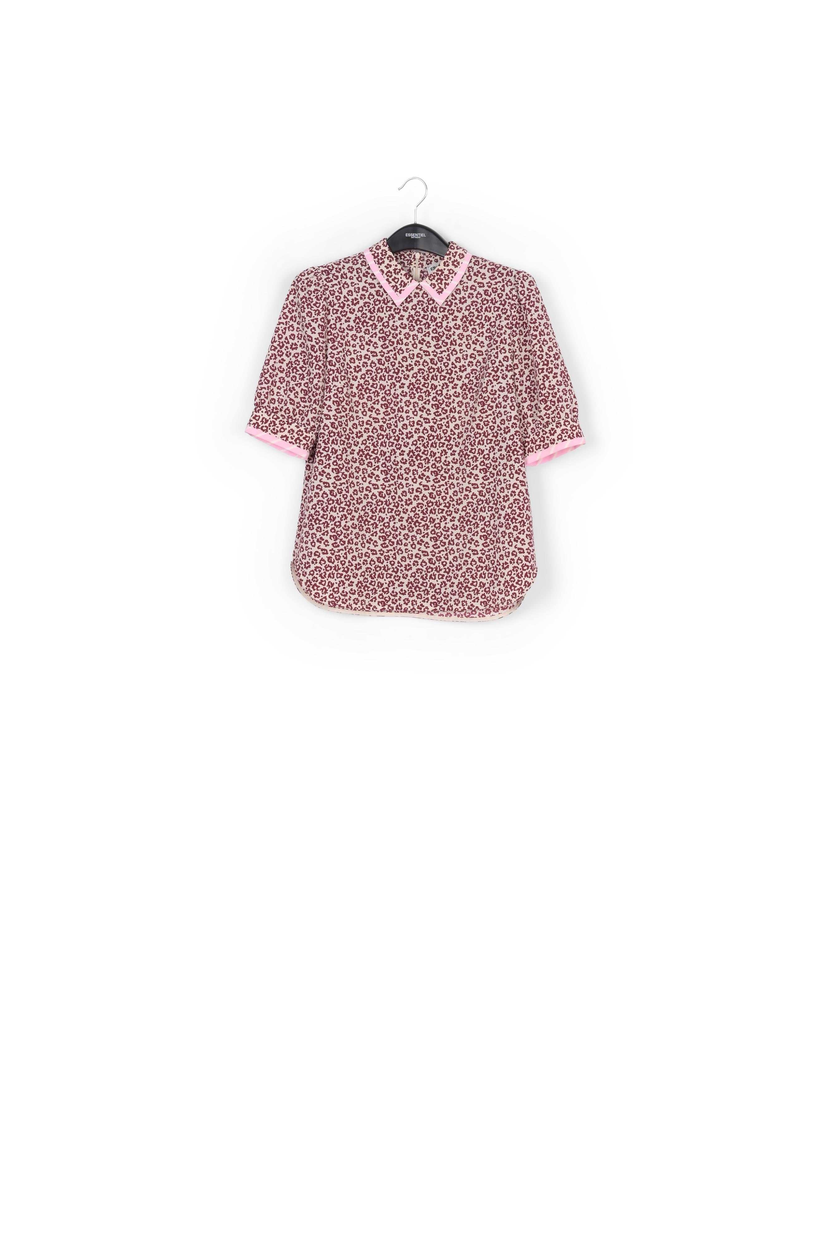 Contrast collar top RE—SSENTIEL | Essentiel second hand