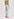Gebroken witte en lichtblauwe patchwork jeans Faume - seconde main