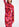 Pink and red floral-print stretch-jersey midi dress Faume - seconde main
