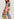 Robe chemise graphique à rayures multicolores Faume - seconde main