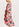 Pink floral and polka dot silk midi dress Faume - seconde main