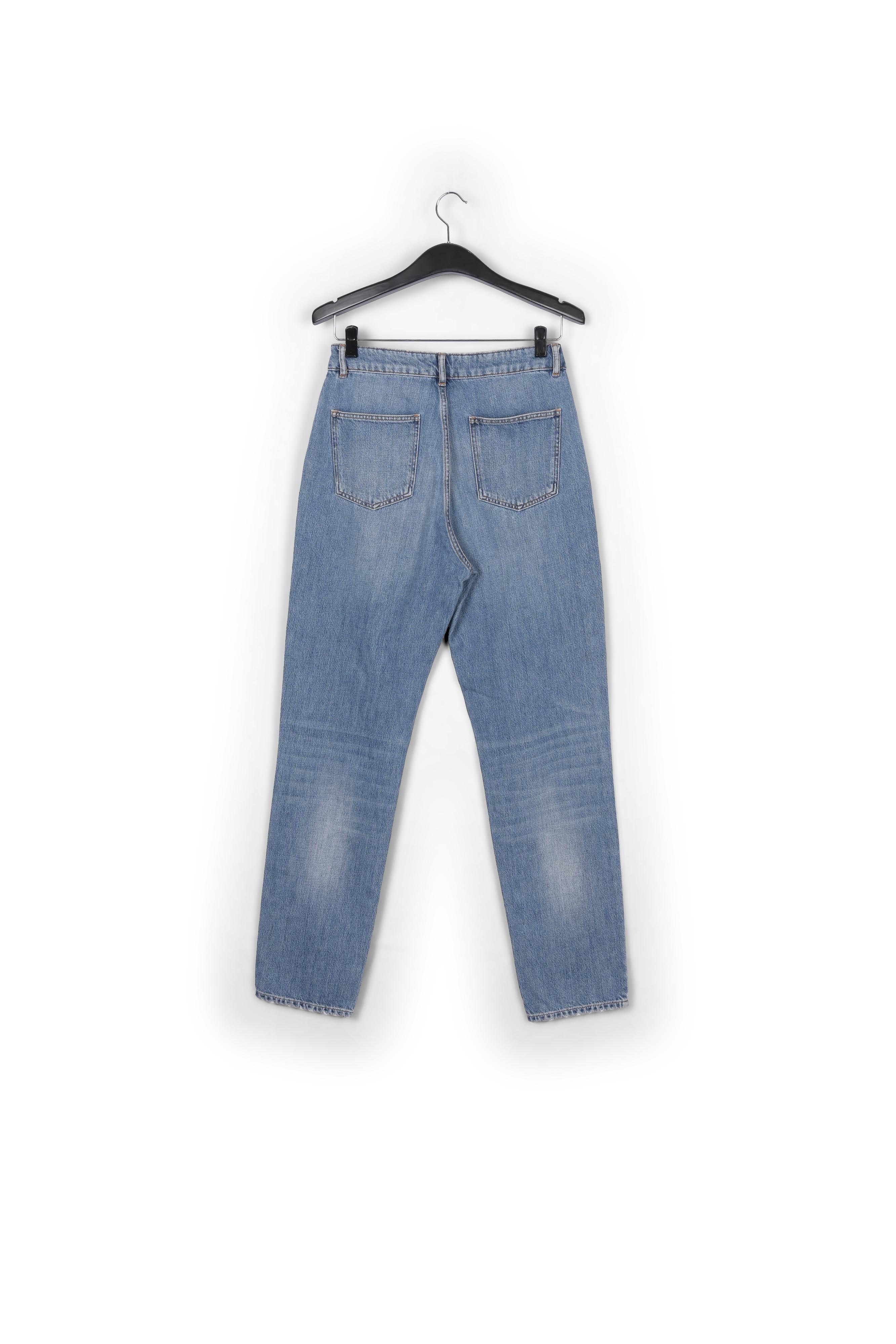 Jean bleu délavé à coupe ample RE—SSENTIEL | Essentiel second hand