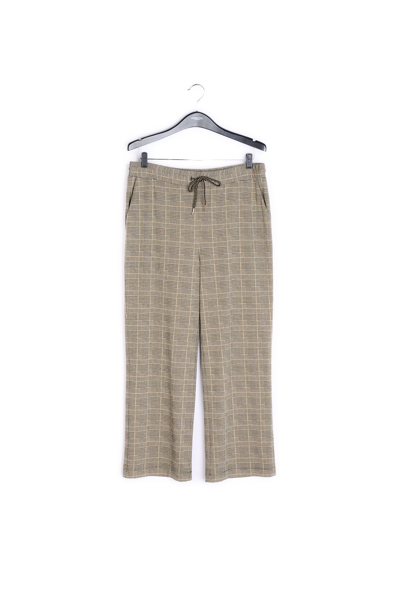 Pantalon en tricot jacquard léopard RE—SSENTIEL | Essentiel second hand