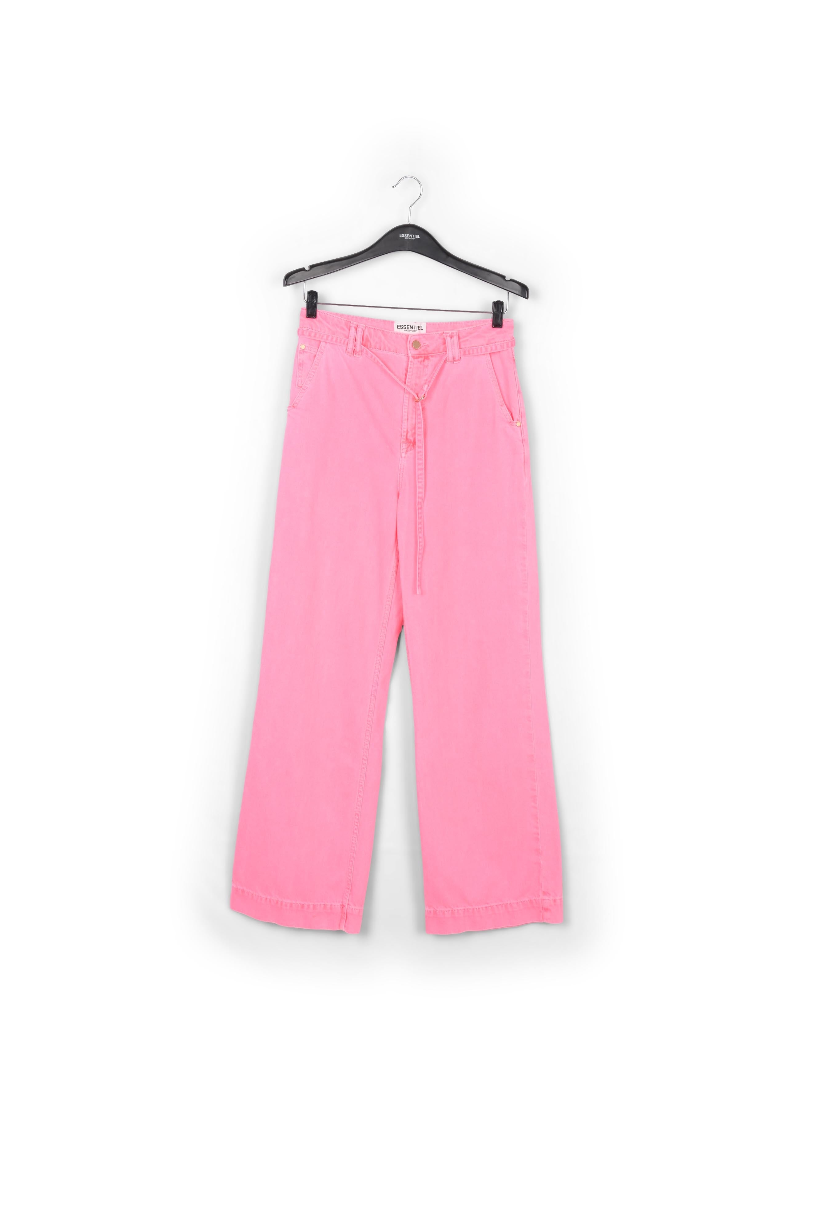 Jean rose fluo aux jambes larges RE—SSENTIEL | Essentiel second hand