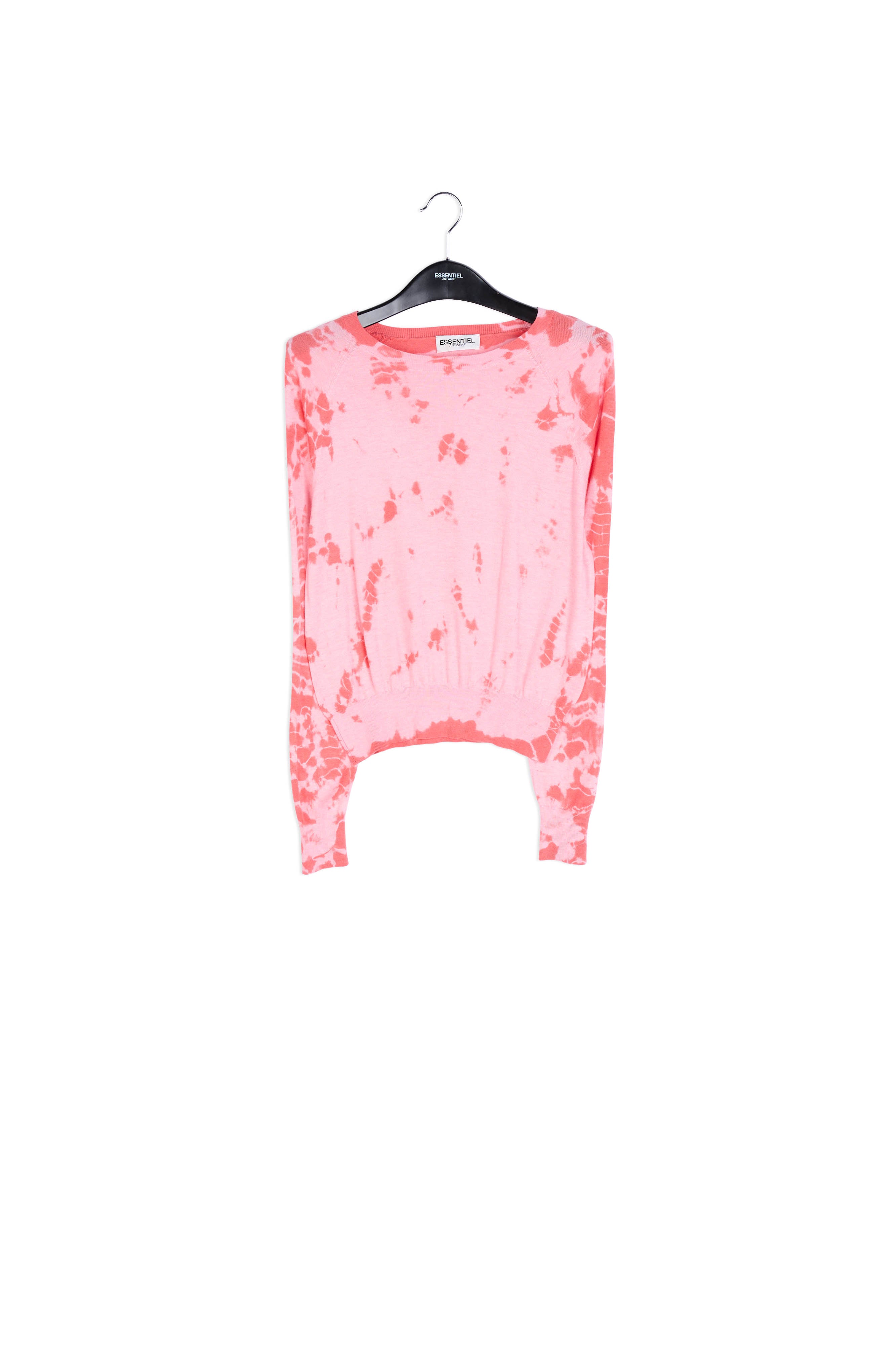 Red and pink tie-dye sweater RE—SSENTIEL | Essentiel second hand