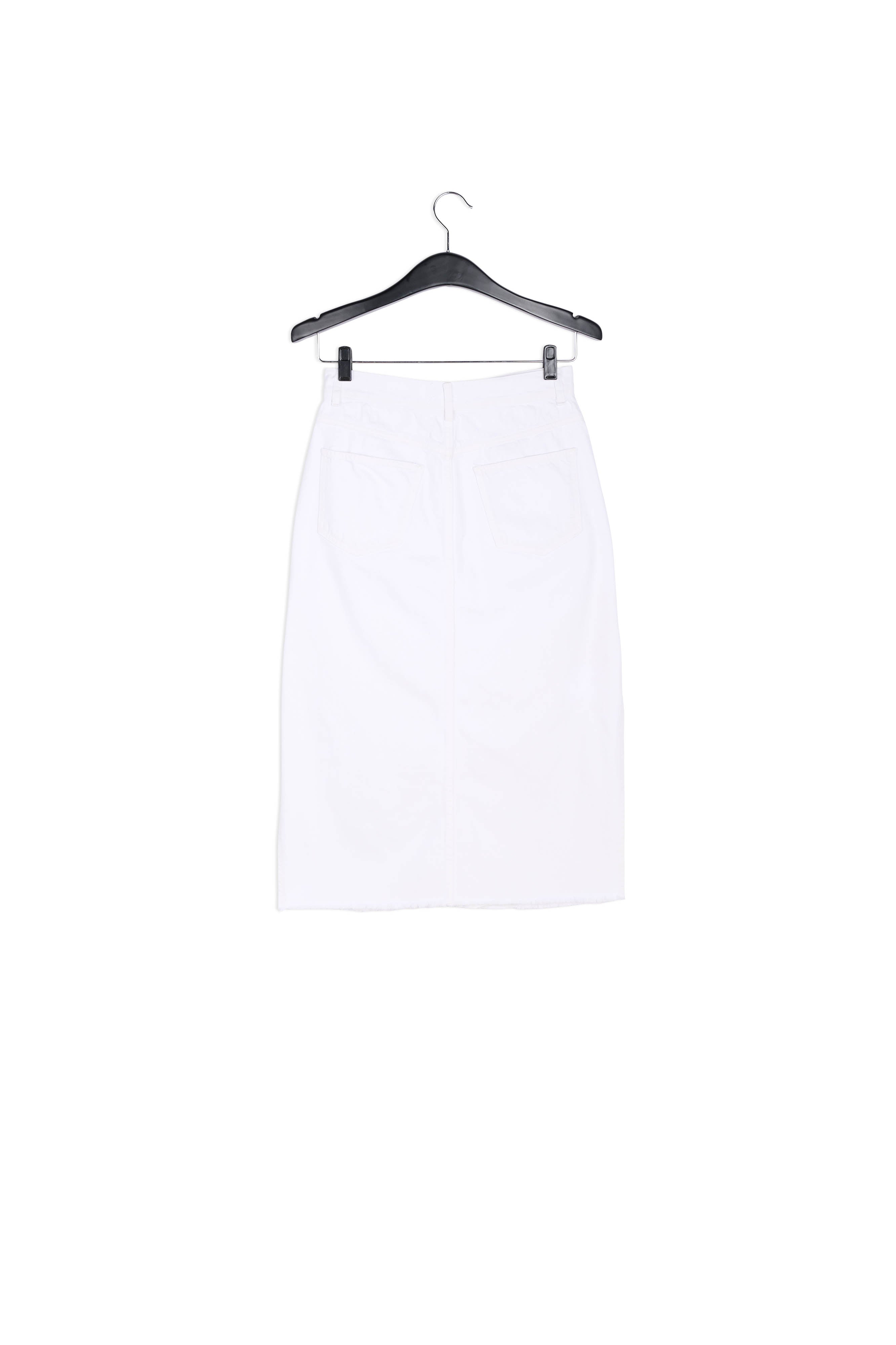 Off-white denim pencil skirt RE—SSENTIEL | Essentiel second hand