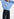Blauwe oversized trui in mohairmix Faume - seconde main