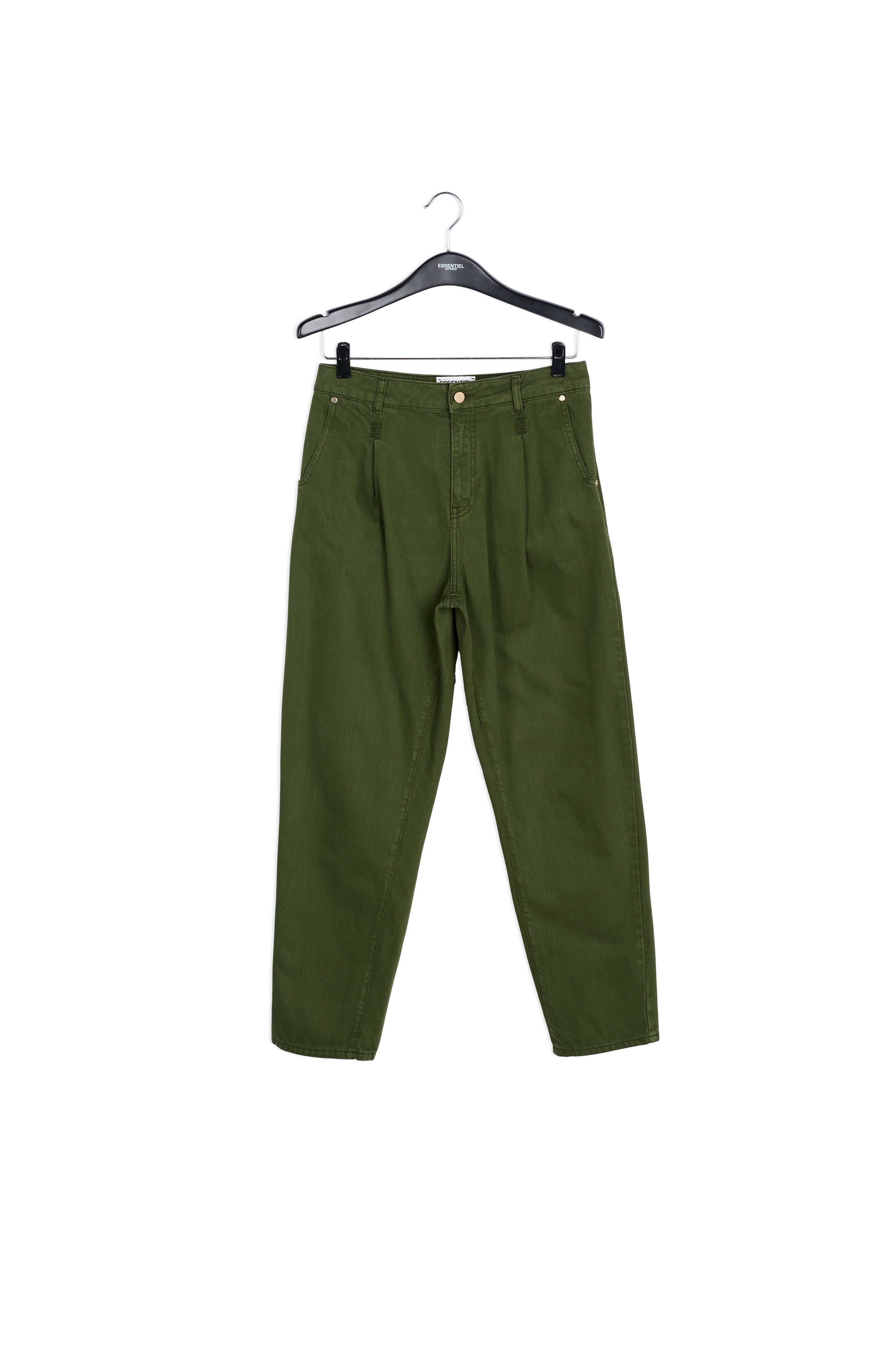 Pine green tapered jeans RE—SSENTIEL | Essentiel second hand