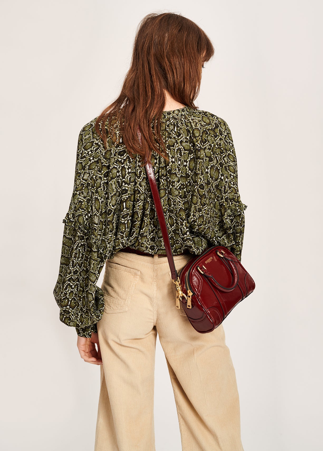 Oversized frilled shirt RE—SSENTIEL | Essentiel second hand