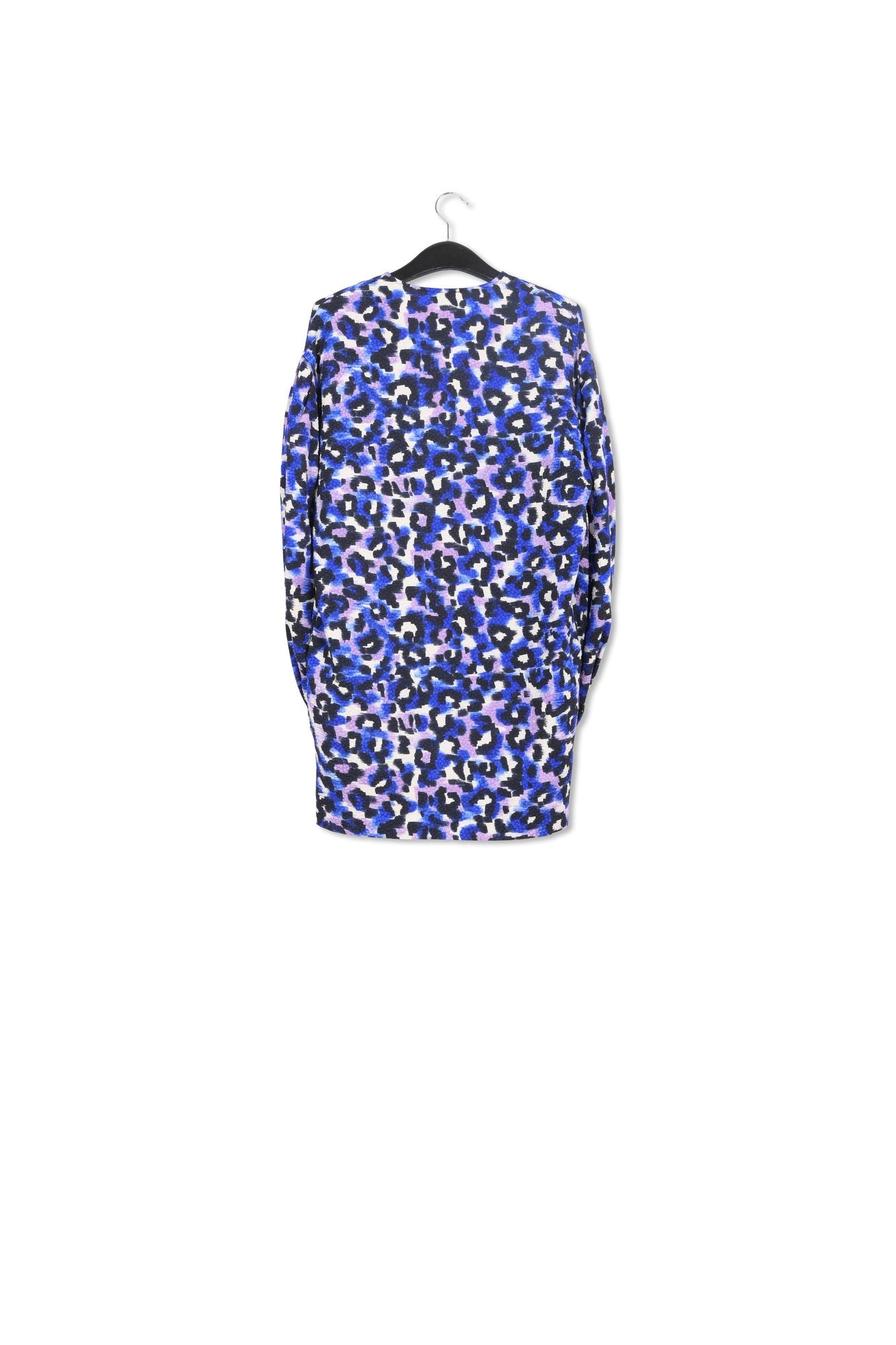 Mini robe léopard bleu et lilas RE—SSENTIEL | Essentiel second hand