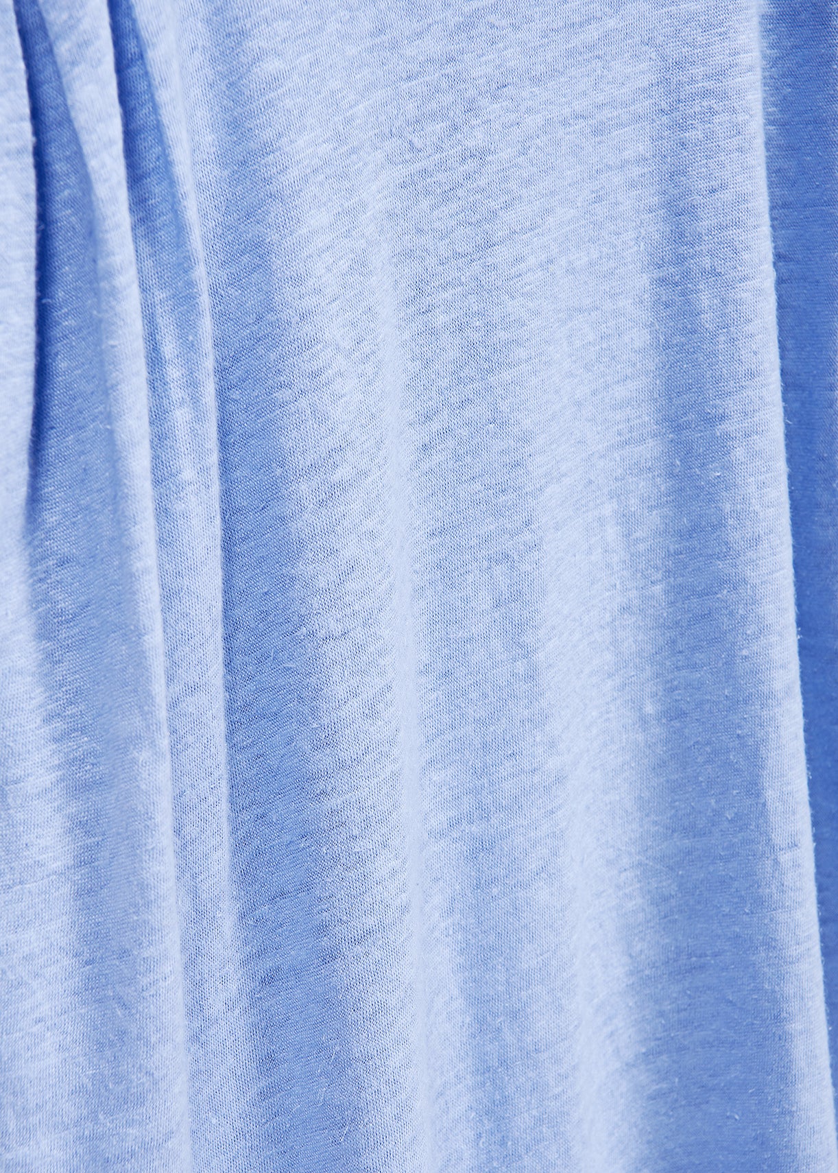 Blue linen sleeveless T-shirt RE—SSENTIEL | Essentiel second hand
