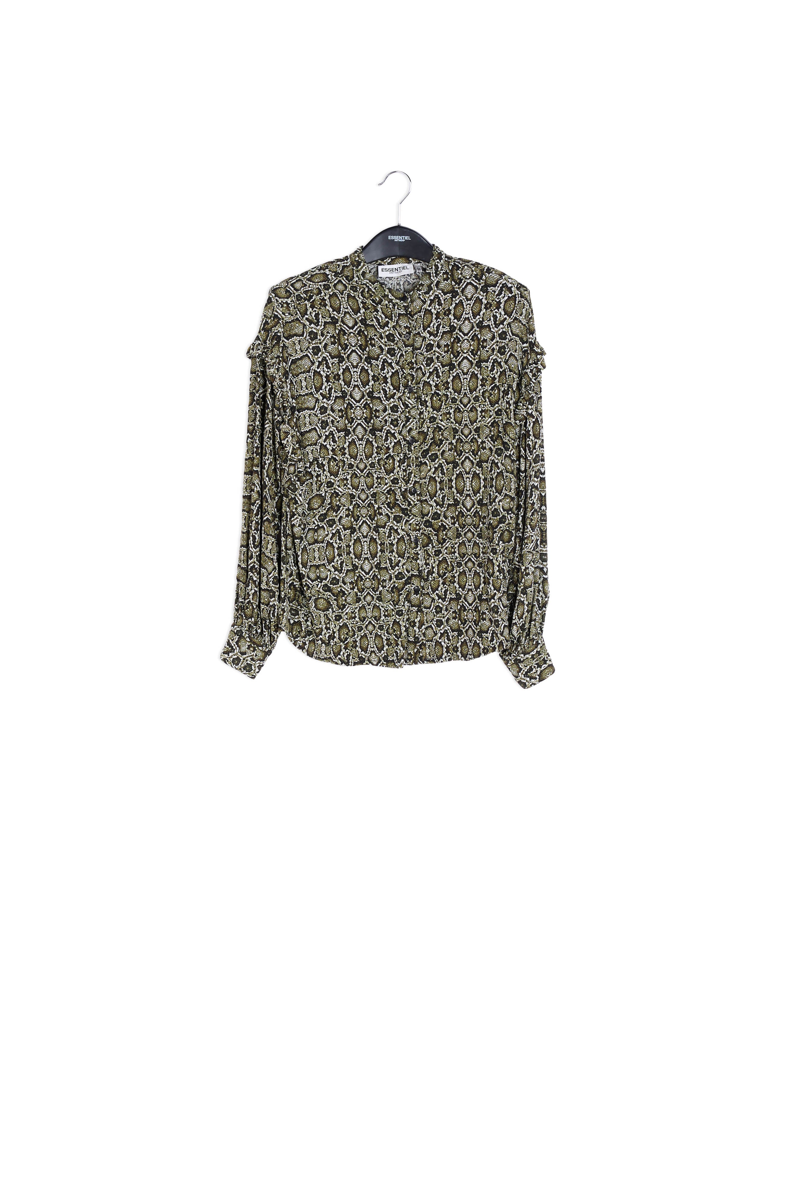 Oversized frilled shirt RE—SSENTIEL | Essentiel second hand