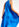 Robe maxi bleue avec encolure licou Faume - seconde main