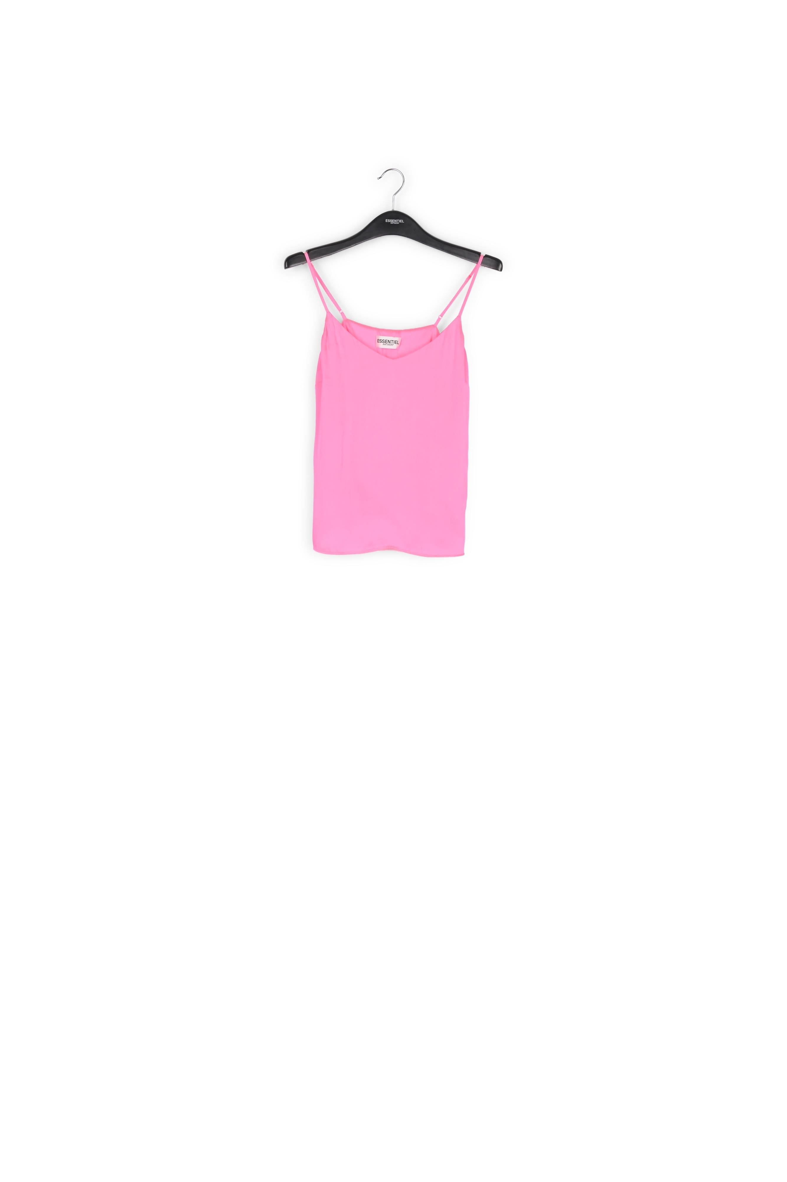 Roze top zonder mouwen RE—SSENTIEL | Essentiel second hand