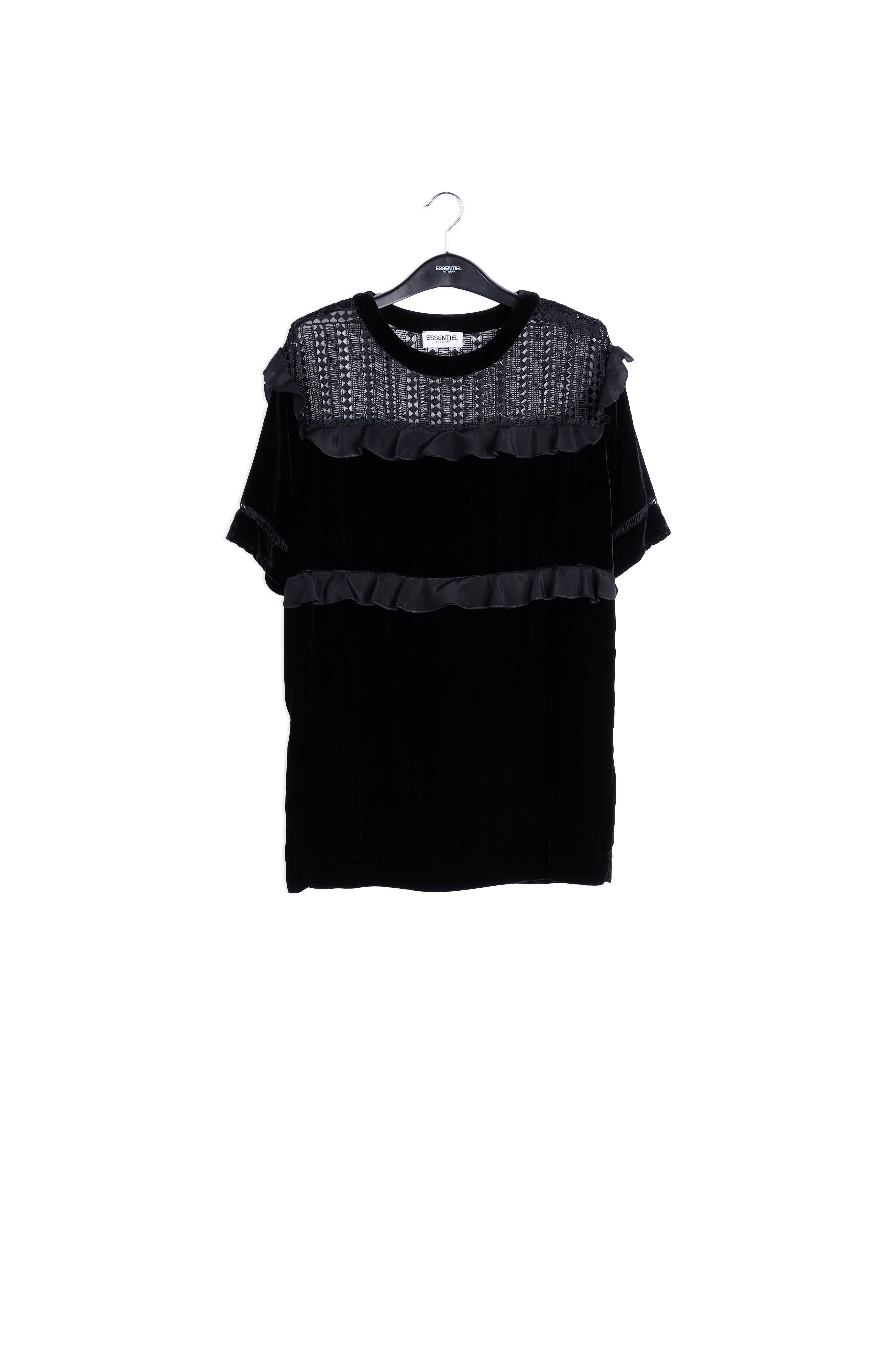 Jurk Zwart RE—SSENTIEL | Essentiel second hand