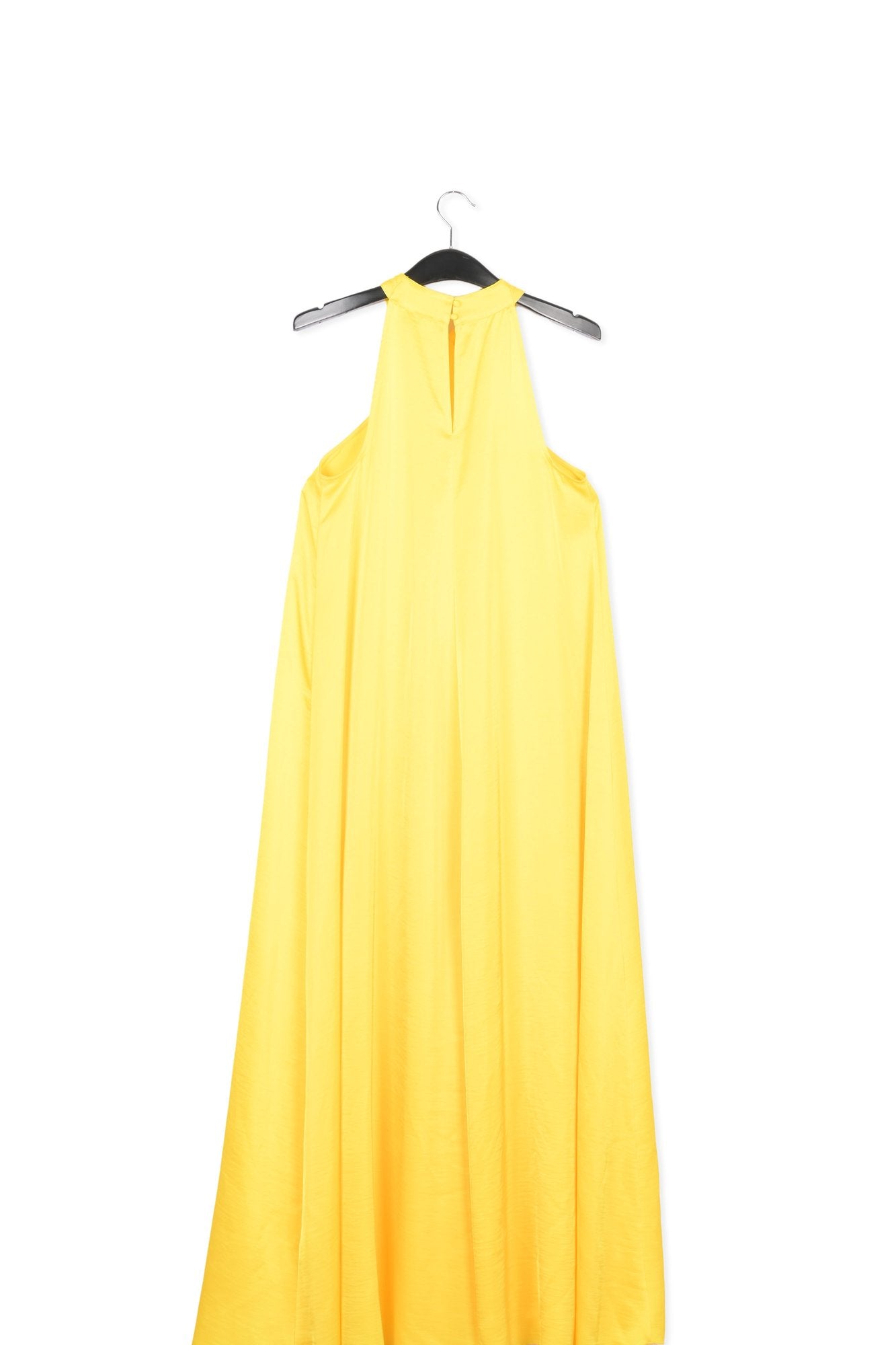 Yellow halter neck maxi-length dress RE—SSENTIEL | Essentiel second hand