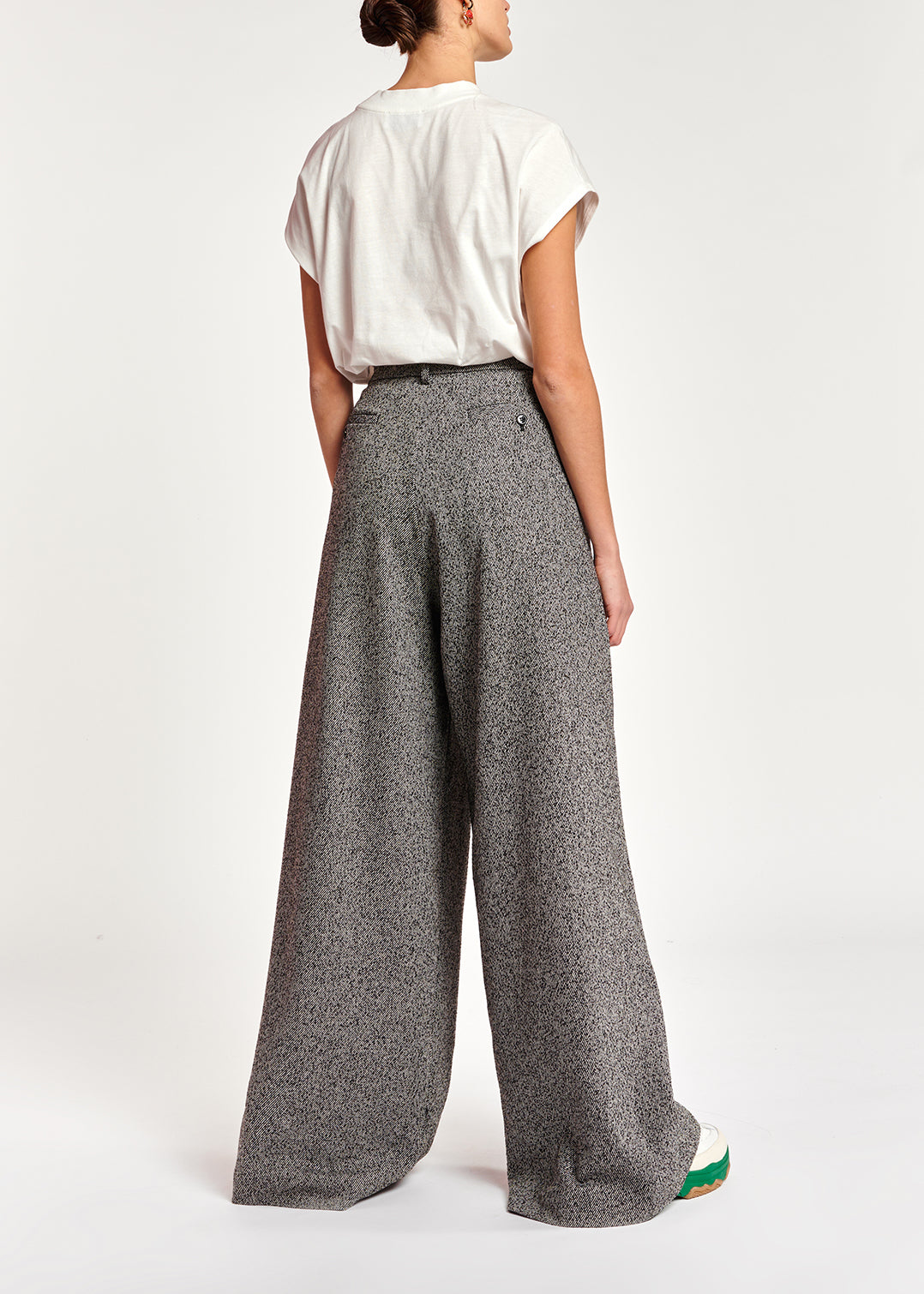 Off-white organic cotton T-shirt RE—SSENTIEL | Essentiel second hand