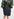Black high-waisted mini skirt Faume - seconde main