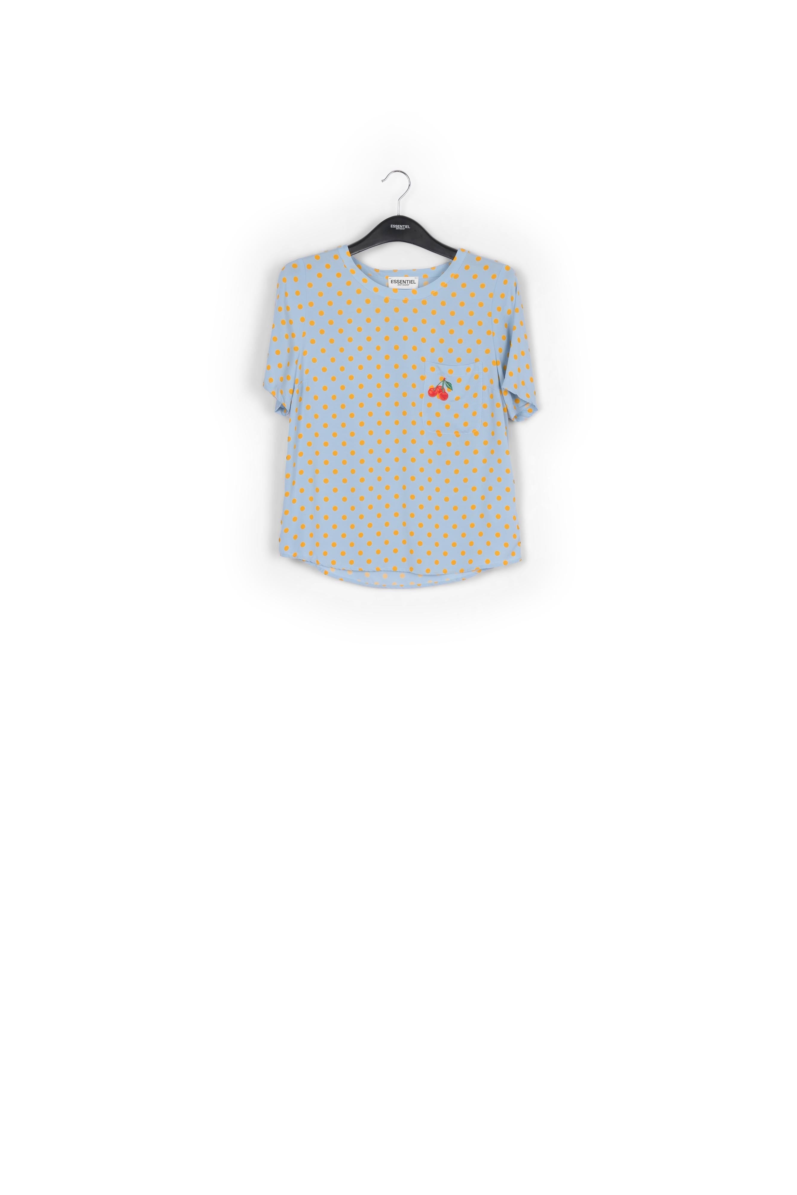 Zomertop in viscose met stippen RE—SSENTIEL | Essentiel second hand